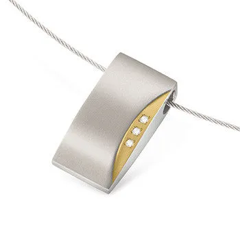0793-04 Boccia Titanium Pendant  (choose chain separately)
