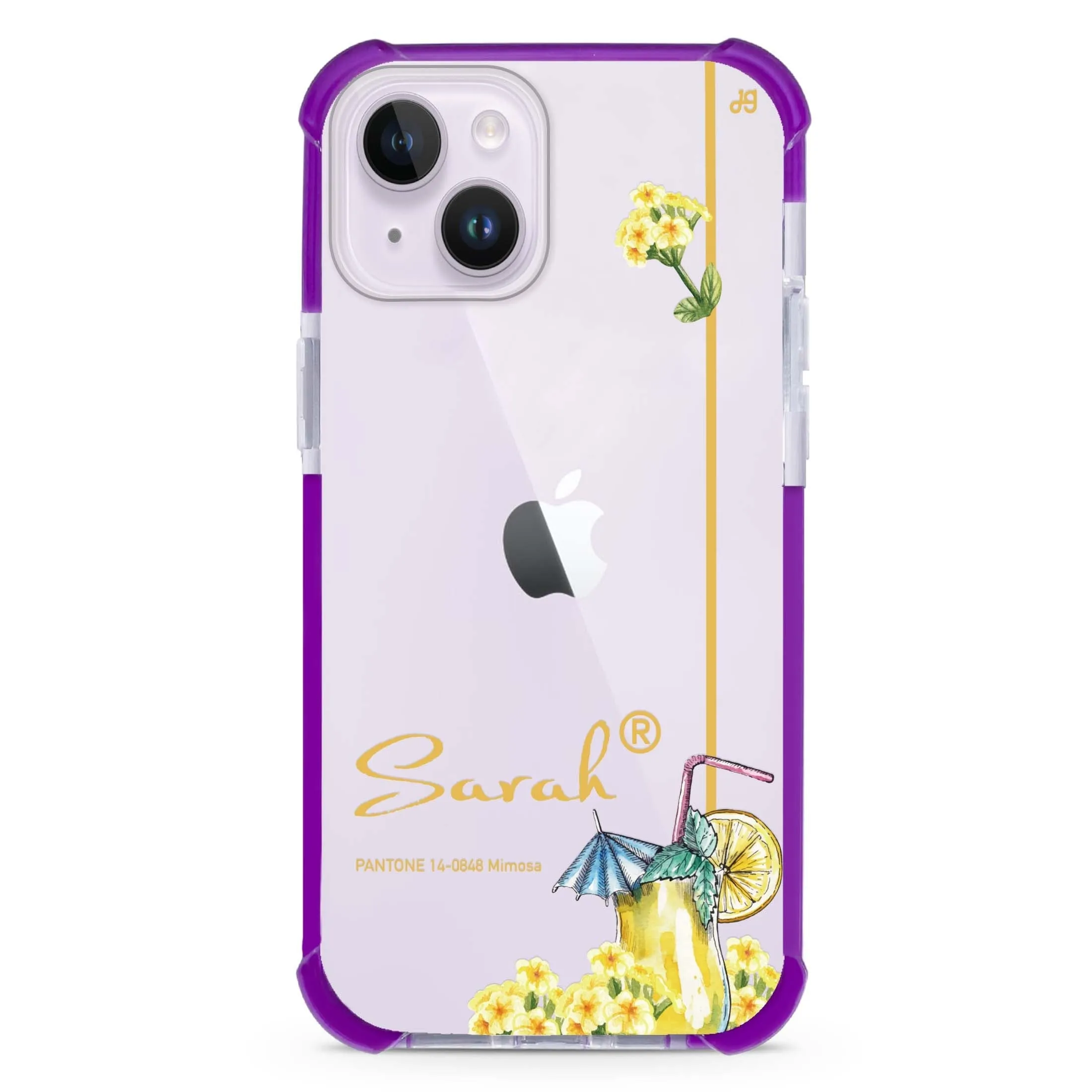 #14-0848 Mimosa II iPhone 15 Ultra Shockproof Case
