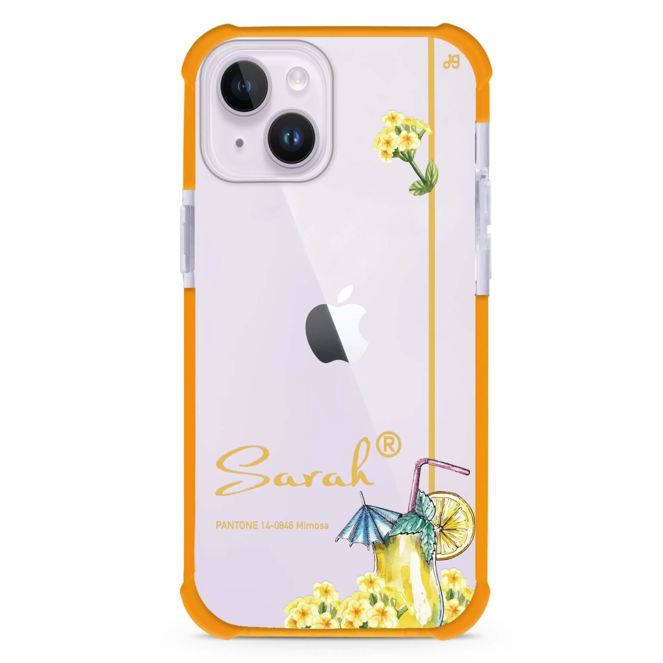 #14-0848 Mimosa II iPhone 15 Ultra Shockproof Case