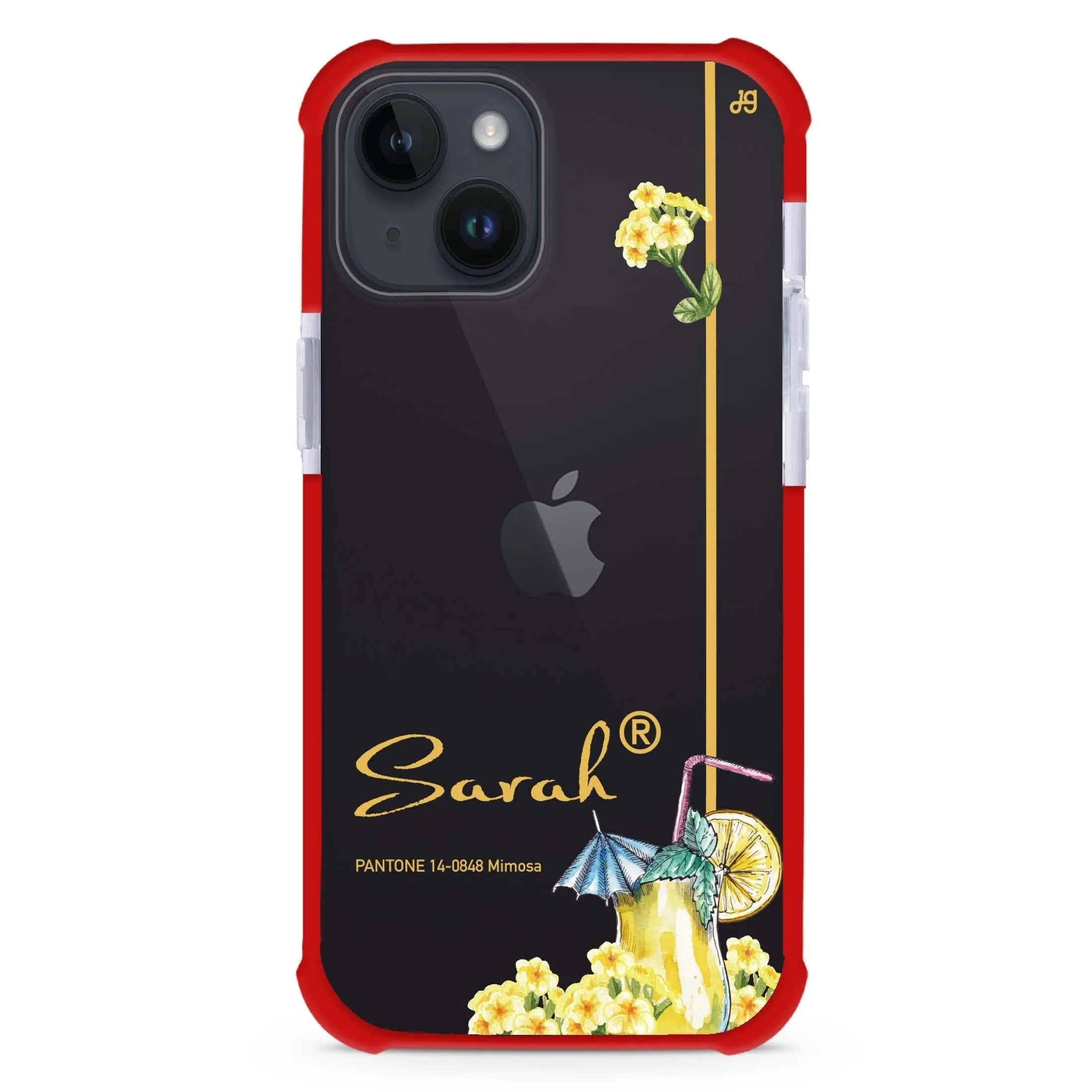#14-0848 Mimosa II iPhone 15 Ultra Shockproof Case