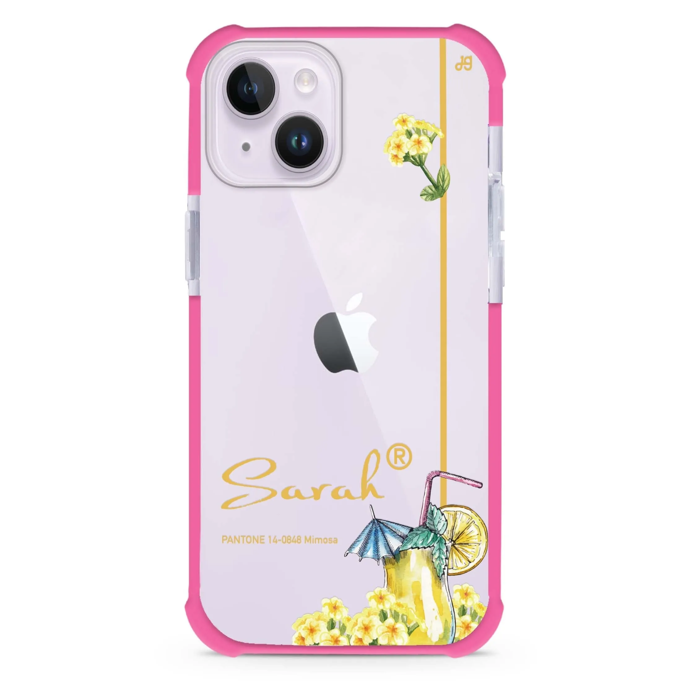 #14-0848 Mimosa II iPhone 15 Ultra Shockproof Case