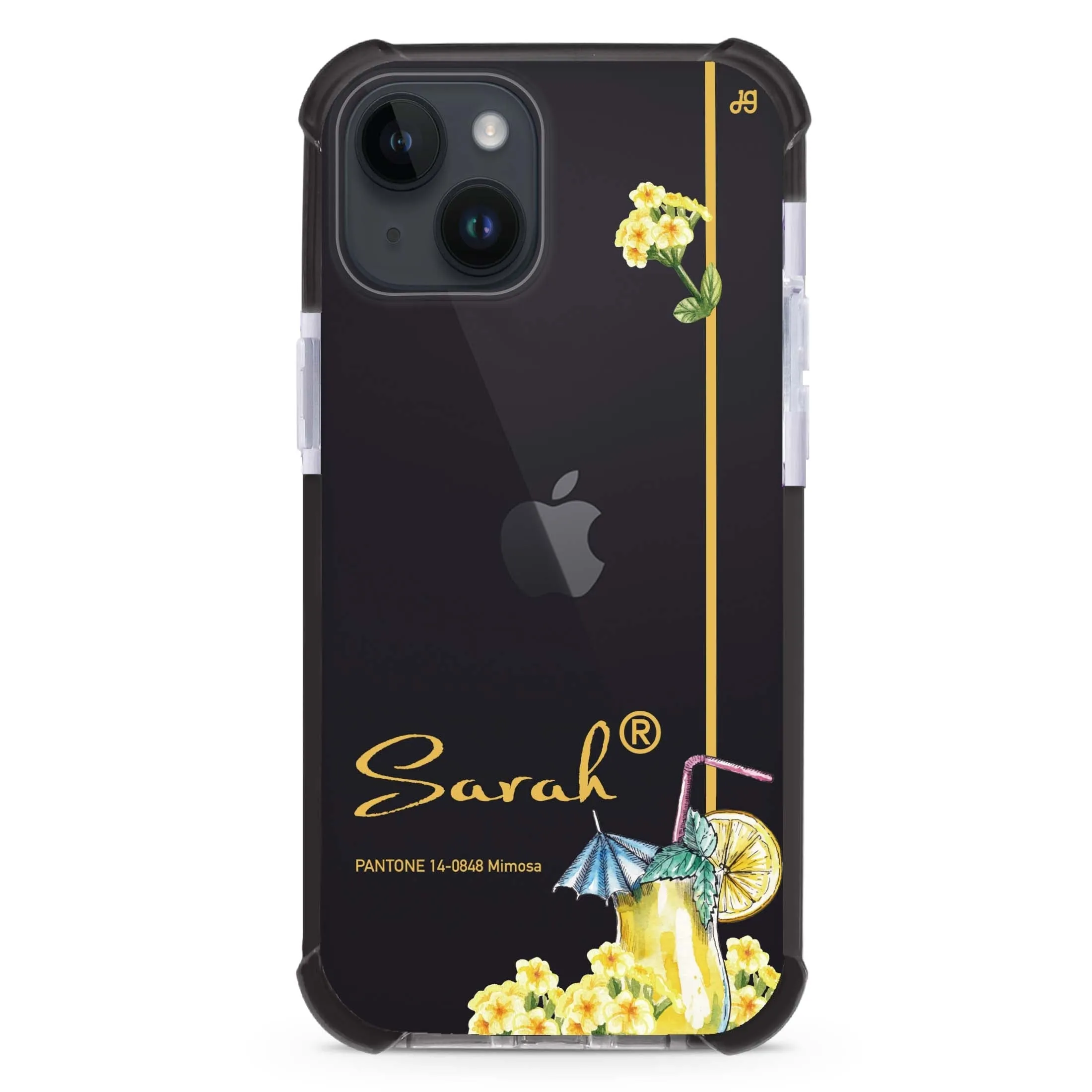 #14-0848 Mimosa II iPhone 15 Ultra Shockproof Case