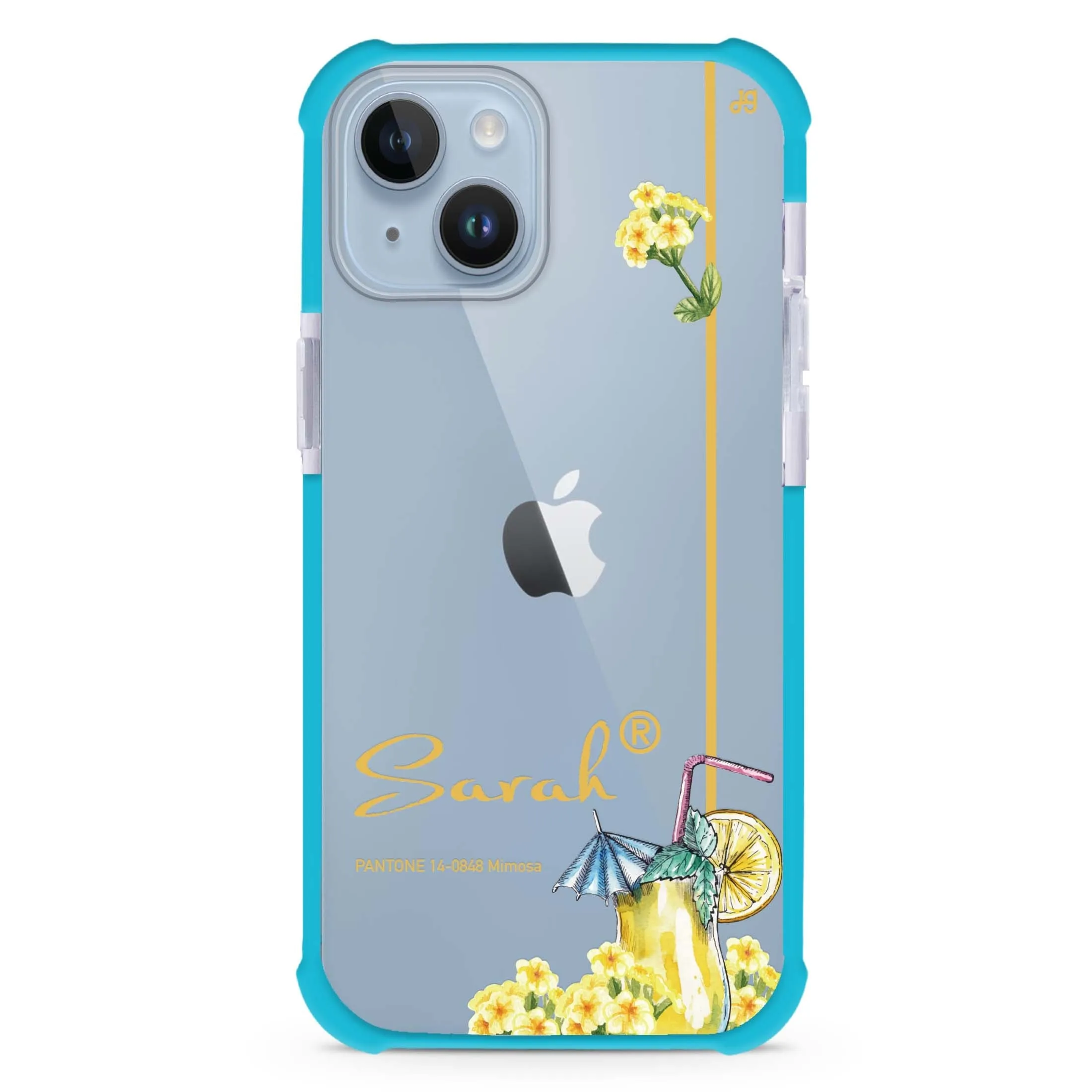 #14-0848 Mimosa II iPhone 15 Ultra Shockproof Case