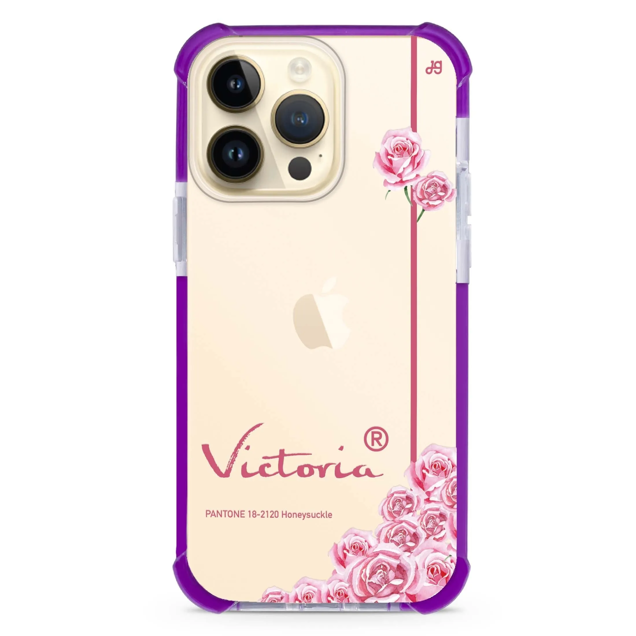 #18-2120 Honeysuckle II iPhone 15 Pro Ultra Shockproof Case