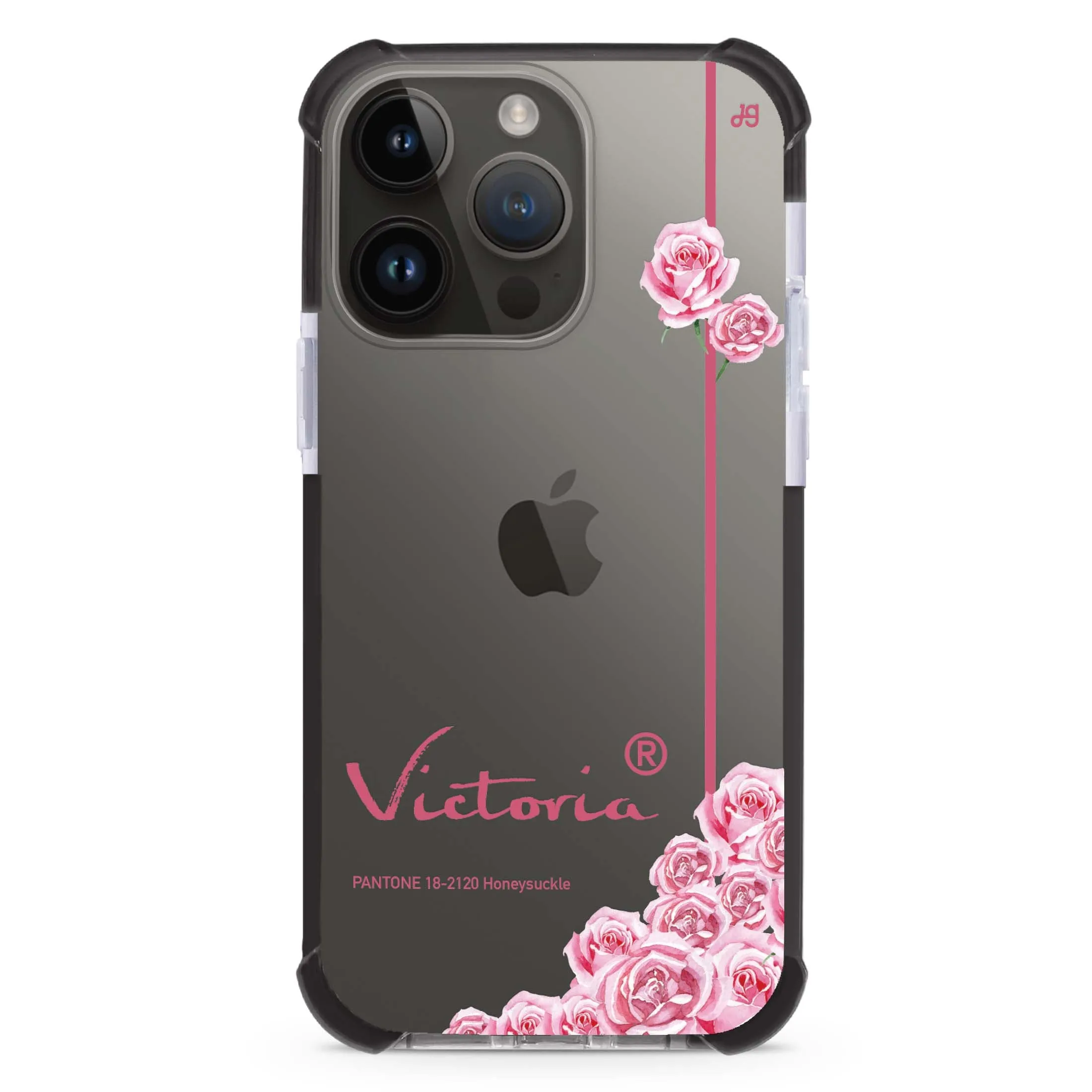 #18-2120 Honeysuckle II iPhone 15 Pro Ultra Shockproof Case