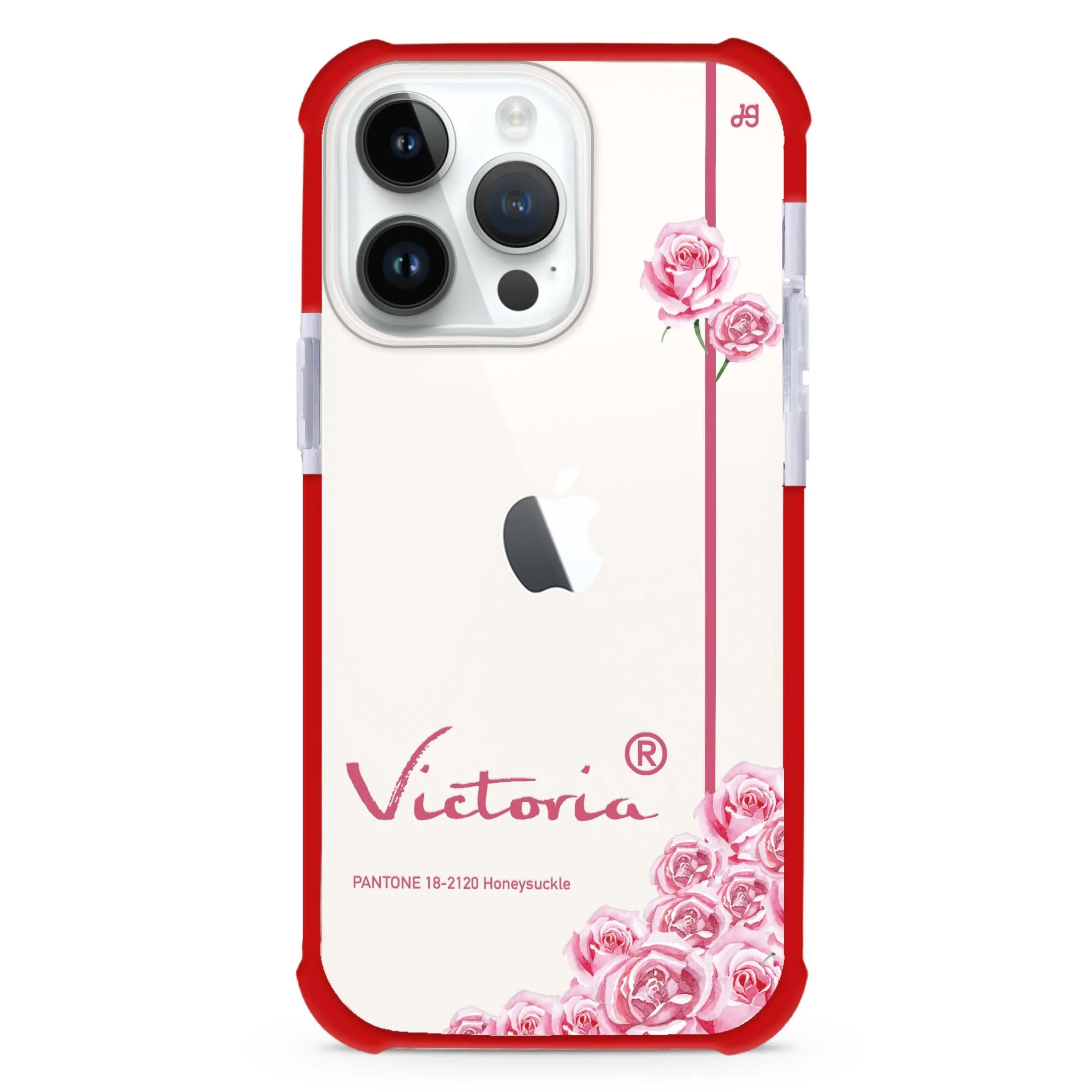 #18-2120 Honeysuckle II iPhone 15 Pro Ultra Shockproof Case