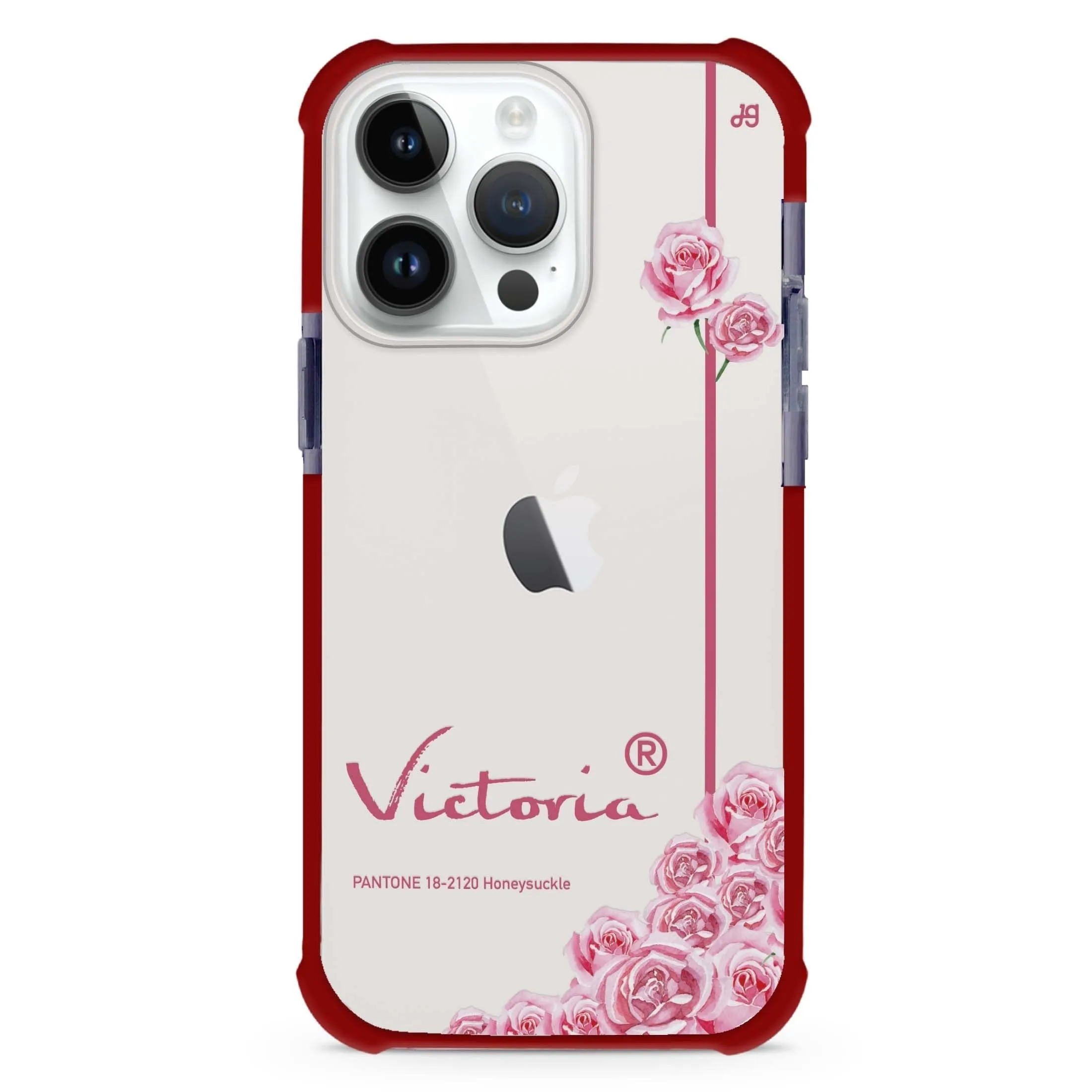 #18-2120 Honeysuckle II iPhone 15 Pro Ultra Shockproof Case