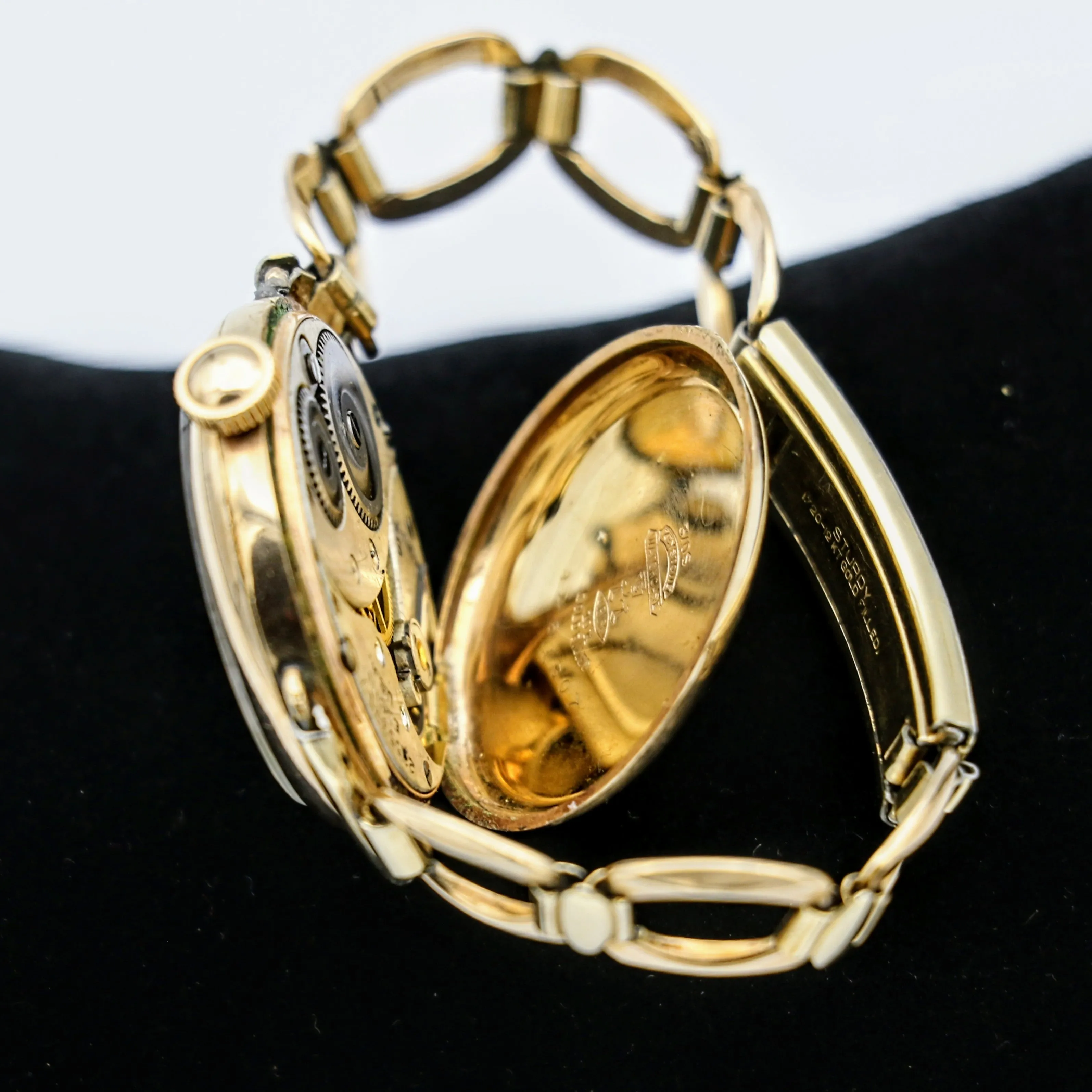 1921 ELGIN Trench Watch 7 Jewels Grade 462 Vintage Wristwatch