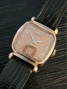 1941 Hamilton CORAL MARTIN Watch Rose Gold 10K G.F. - In BOX!