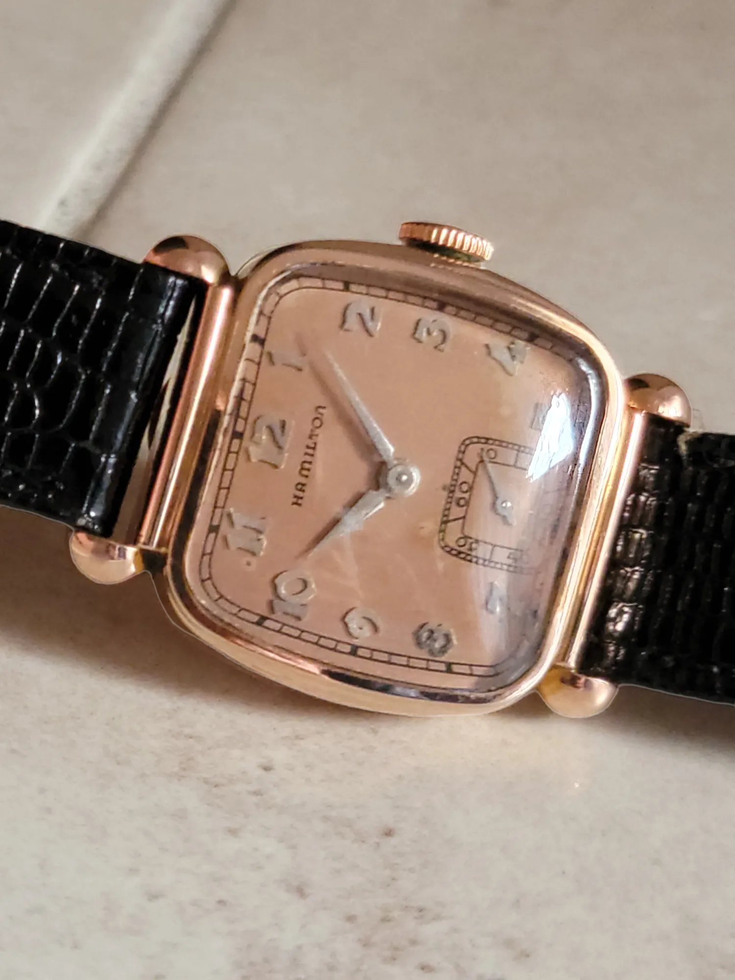 1941 Hamilton CORAL MARTIN Watch Rose Gold 10K G.F. - In BOX!