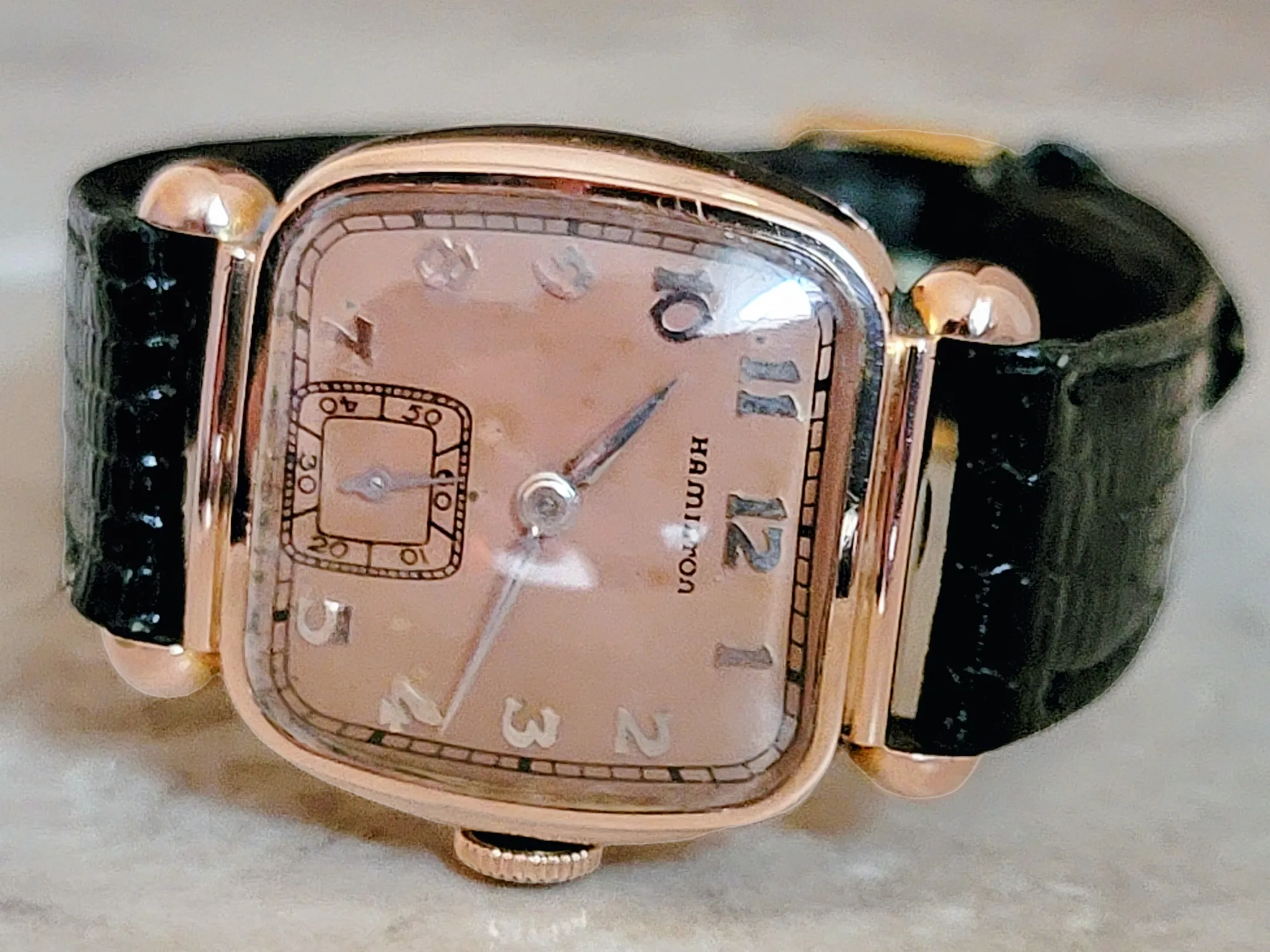 1941 Hamilton CORAL MARTIN Watch Rose Gold 10K G.F. - In BOX!