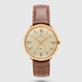 1944 Rolex Oversized Chronometre Pink Gold Ref. 4119