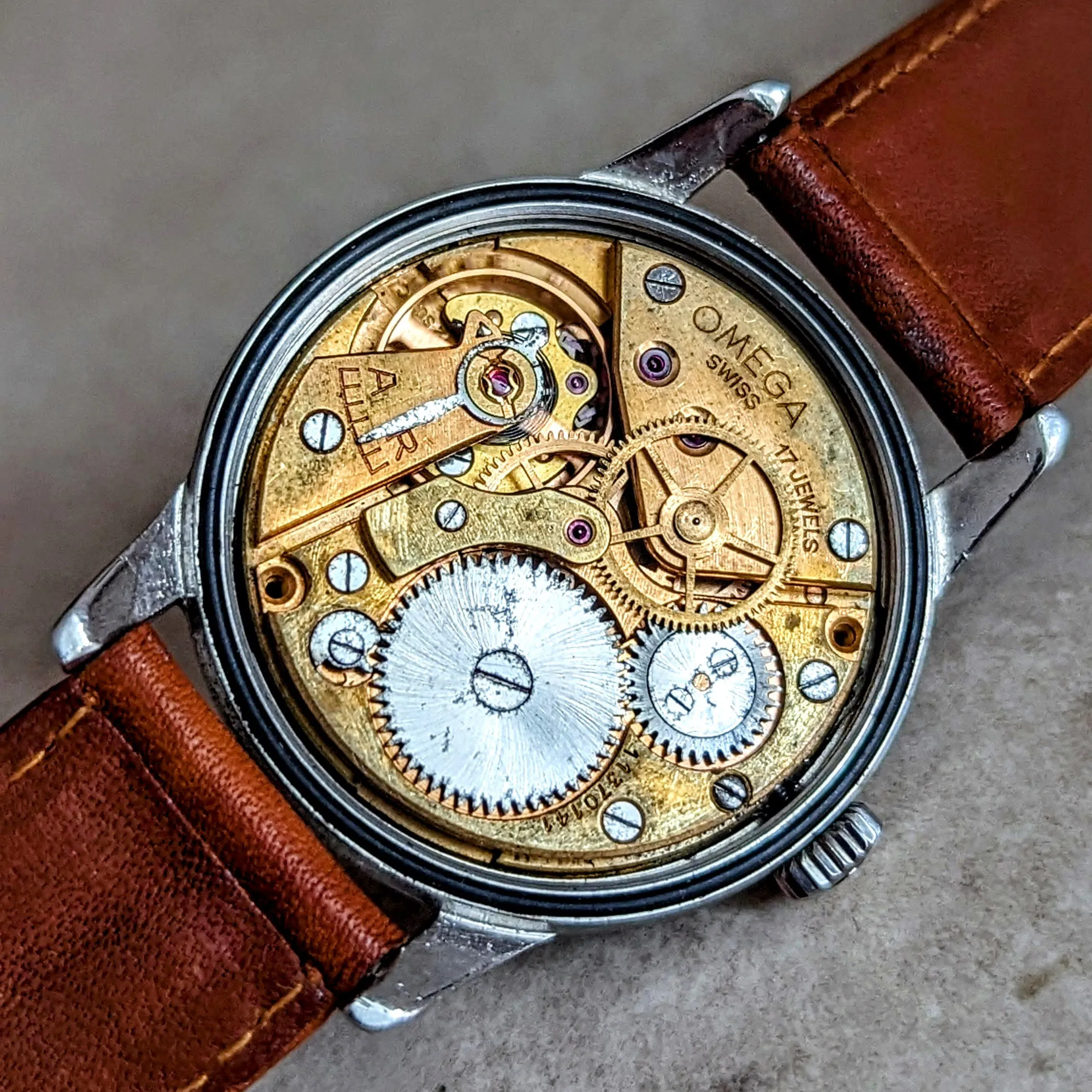 1948 OMEGA Seamaster Wristwatch Cal. 285 Vintage Watch Ref. 14390-61-SC