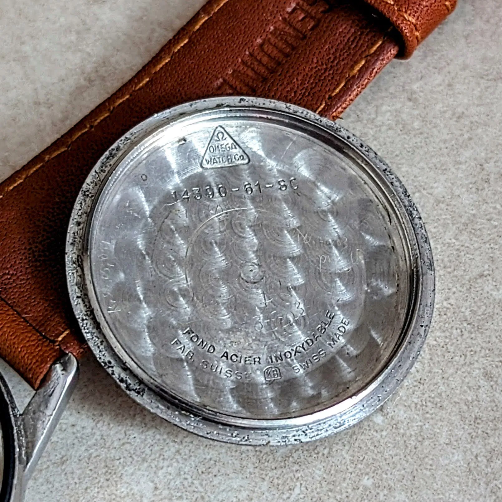 1948 OMEGA Seamaster Wristwatch Cal. 285 Vintage Watch Ref. 14390-61-SC