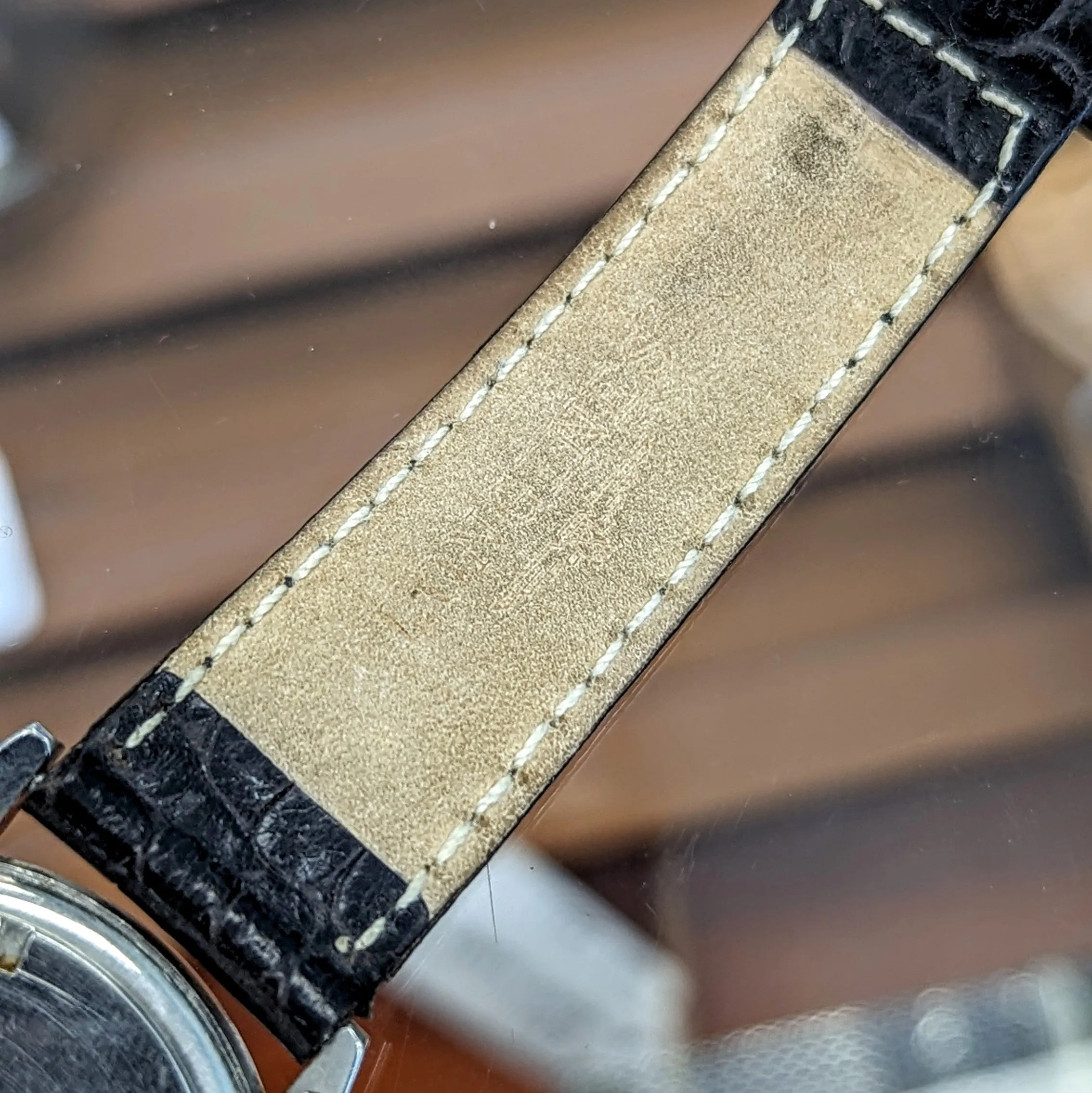 1950s ENICAR Sport Watch Incabloc Military Wristwatch Enamel Dial S.S. Case Swiss Made
