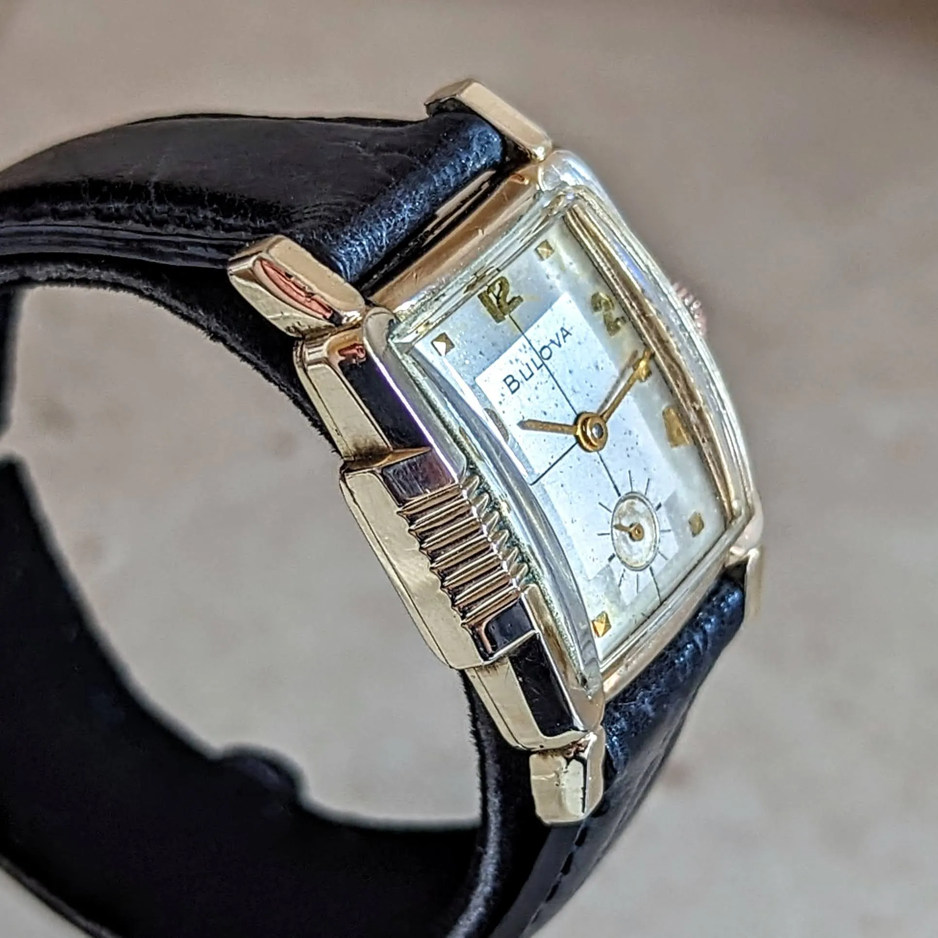 1957 BULOVA Princeton “A” Wristwatch 21-Jewel Cal. 10BP 5 ADJ. USA Made Watch