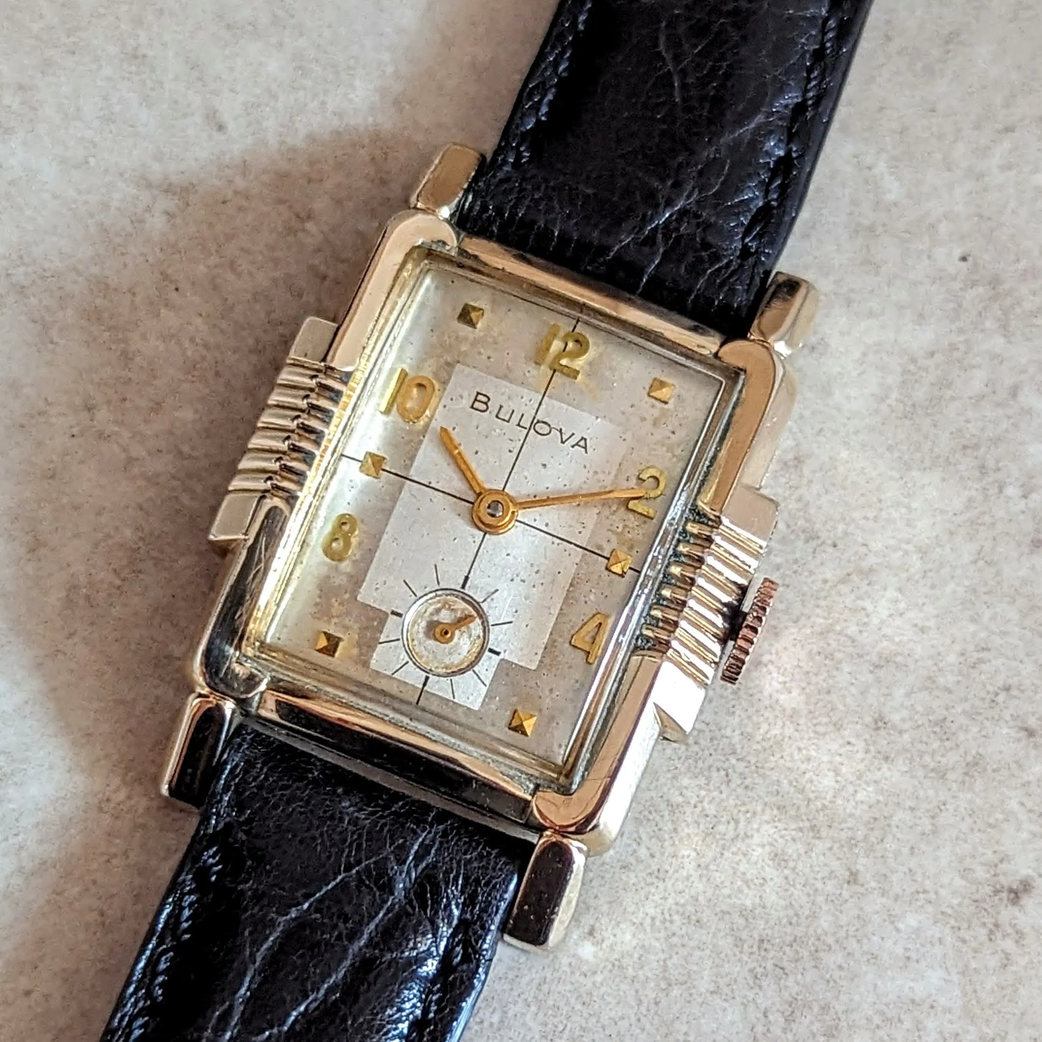 1957 BULOVA Princeton “A” Wristwatch 21-Jewel Cal. 10BP 5 ADJ. USA Made Watch