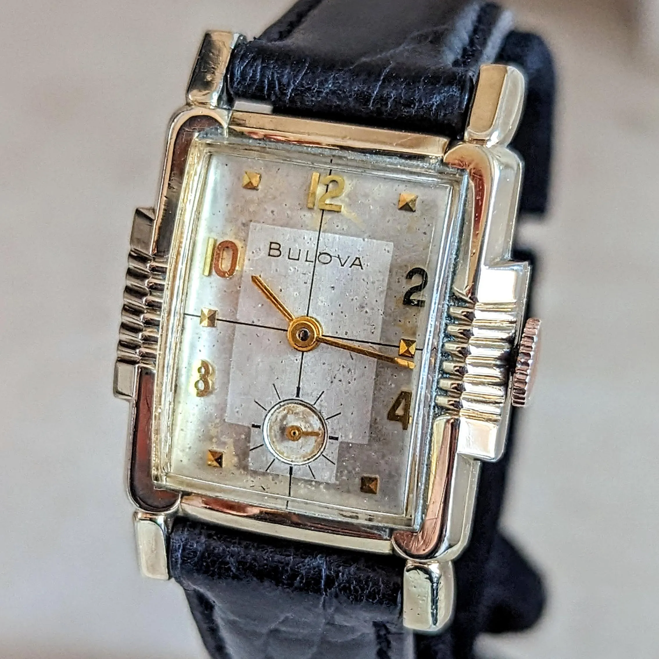 1957 BULOVA Princeton “A” Wristwatch 21-Jewel Cal. 10BP 5 ADJ. USA Made Watch