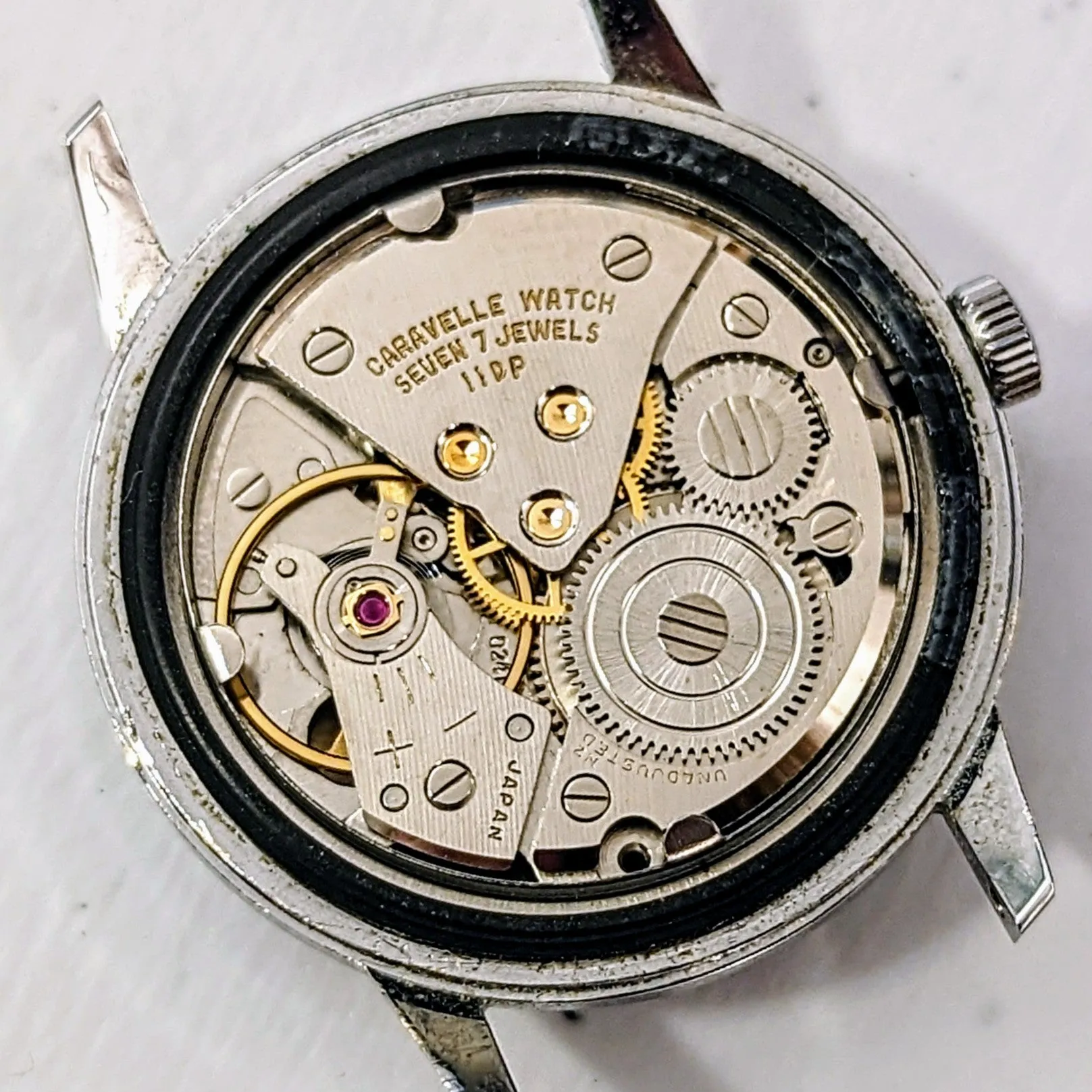 1972 Ronald McDonald Wristwatch by Caravelle - Bulova 7 Jewels Cal. 11DP