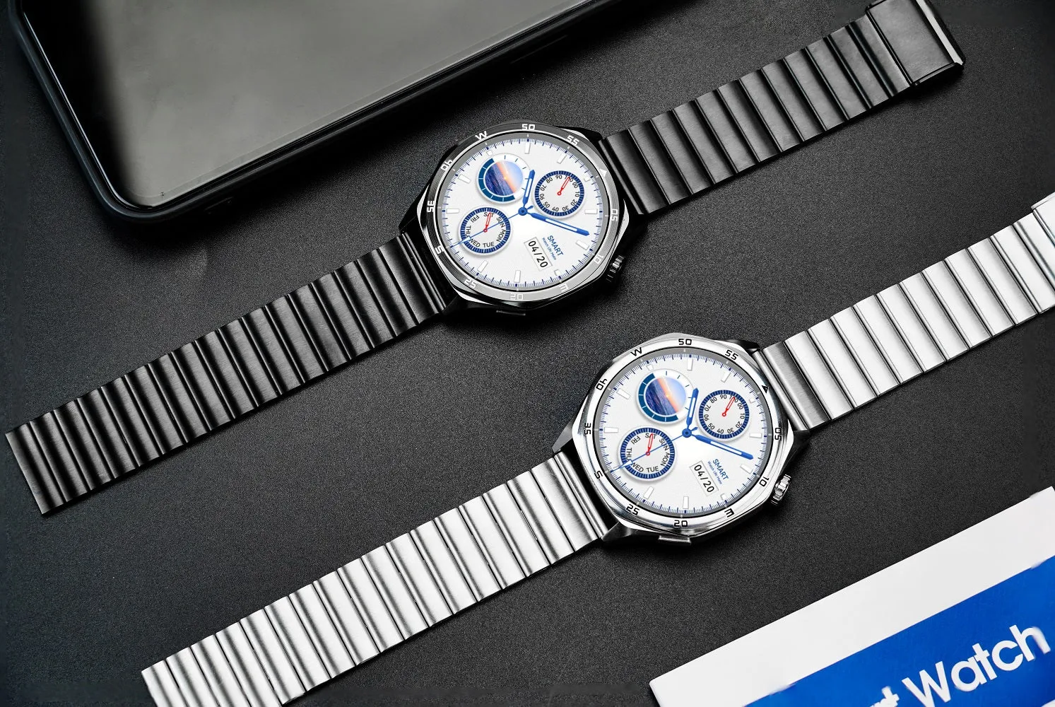 22mm Titanium Steel Strap for DTNO.1 Smart Watch