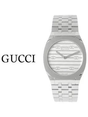 25H Quartz Metal Watch Silver
