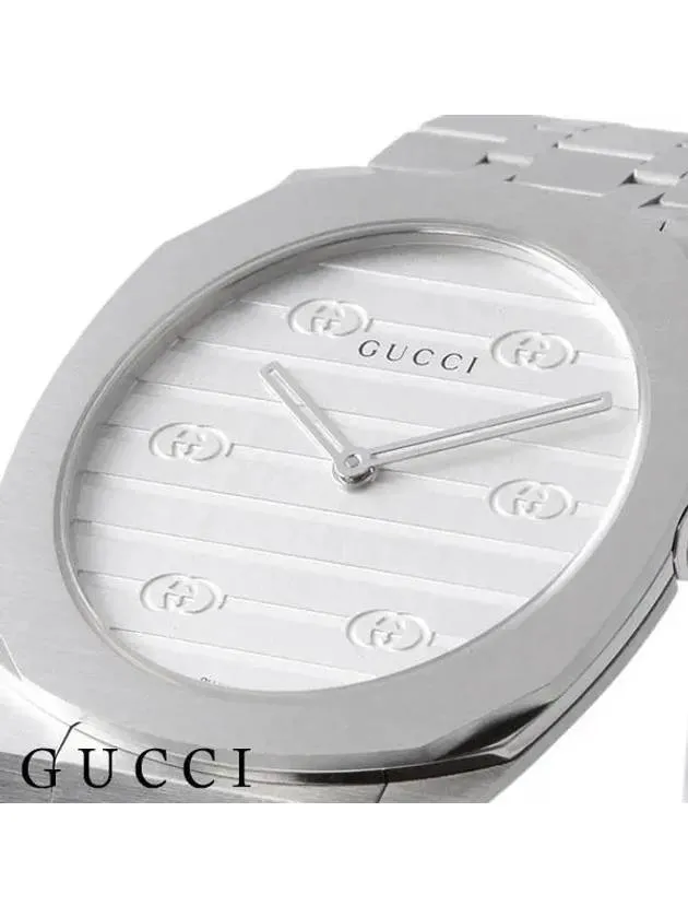 25H Quartz Metal Watch Silver