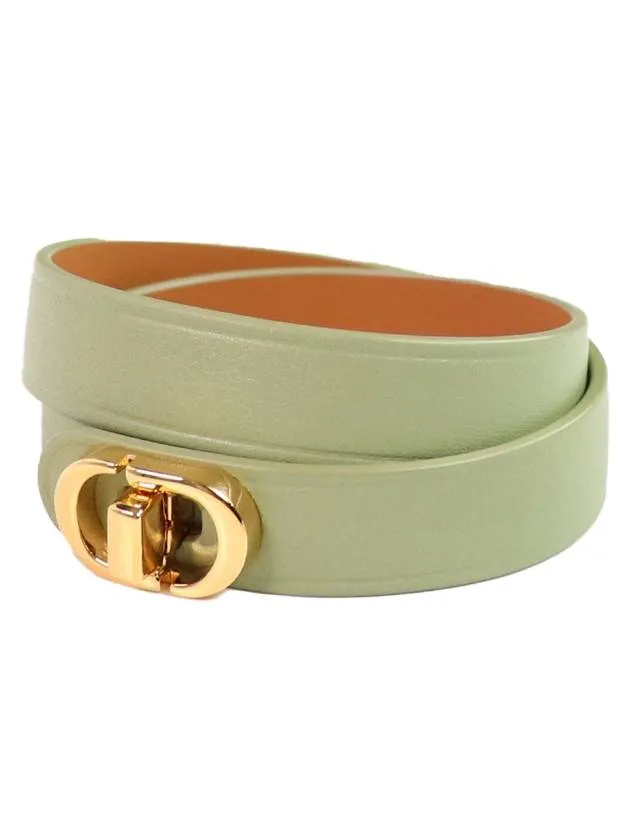 30 Montaigne Leather Bracelet Green