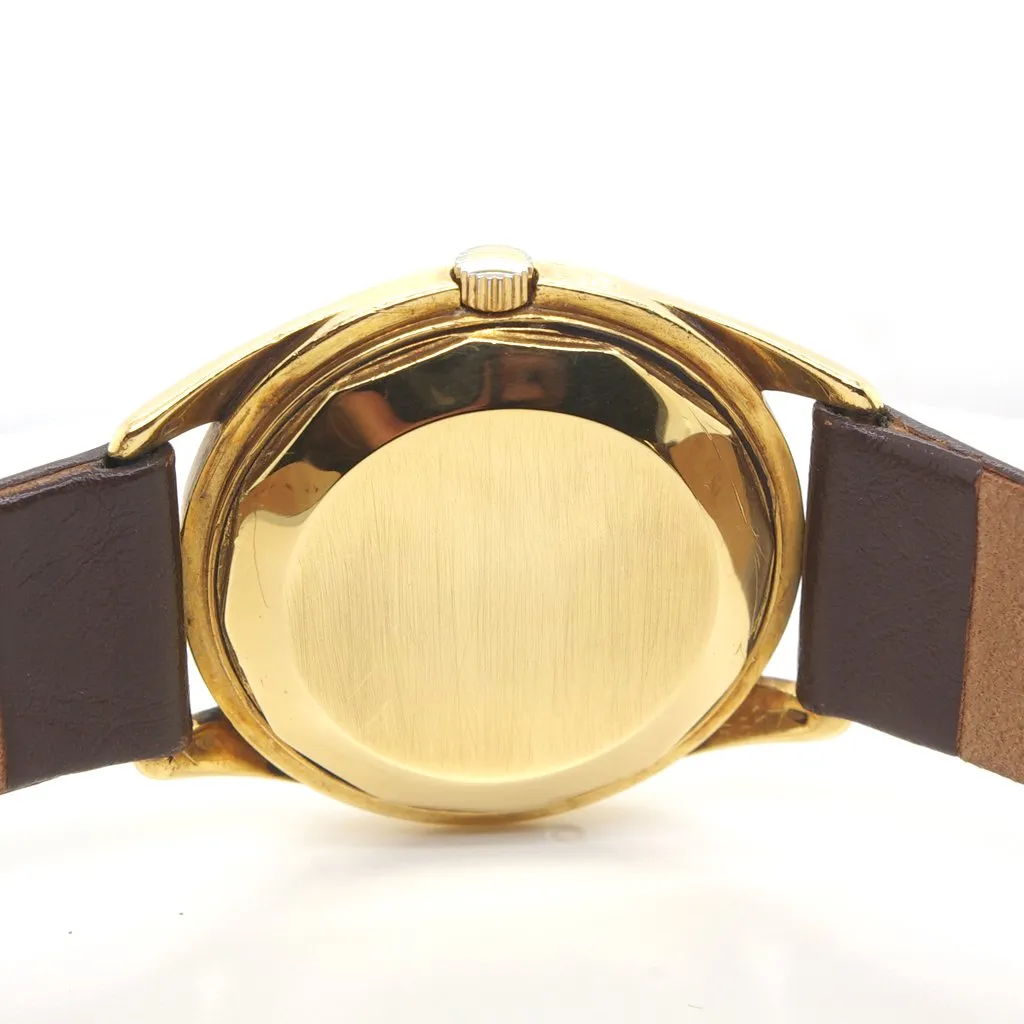A vintage Ebel 18ct Gold Automatic Strap Watch, c.1960s