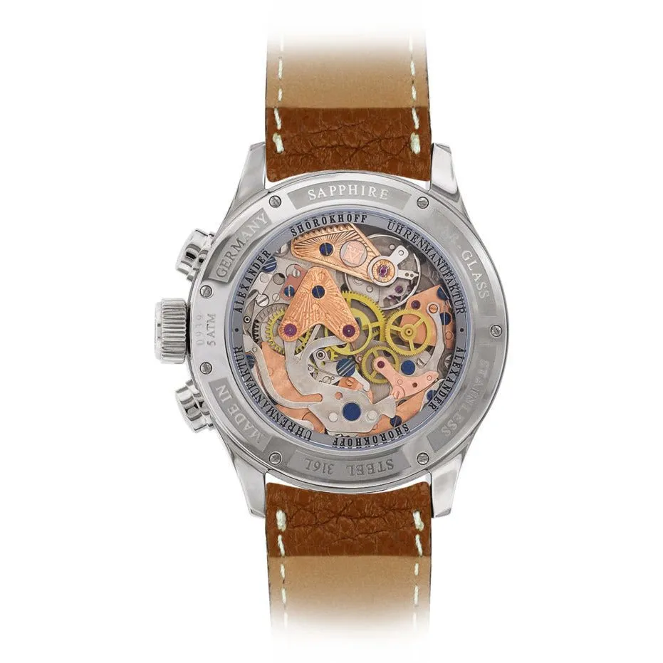 ALEXANDER SHOROKHOFF Chrono Regulator Black