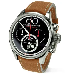ALEXANDER SHOROKHOFF Chrono Regulator Black