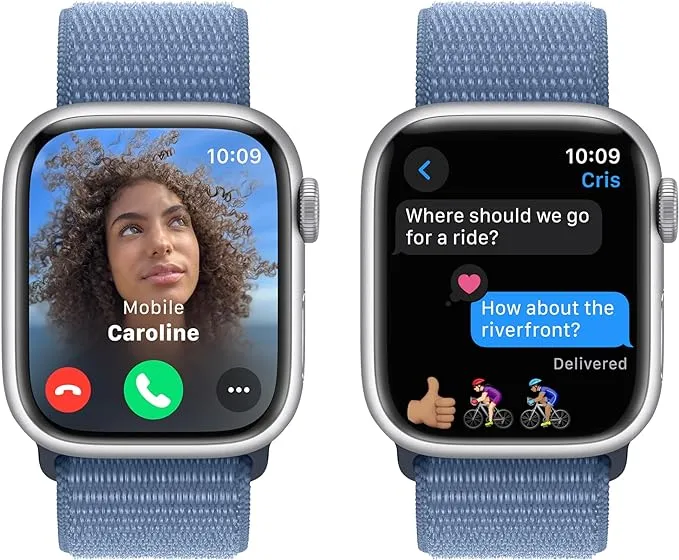 Apple Watch Series 9 (41mm): Winter Blue Style, Wellness on Your Wrist