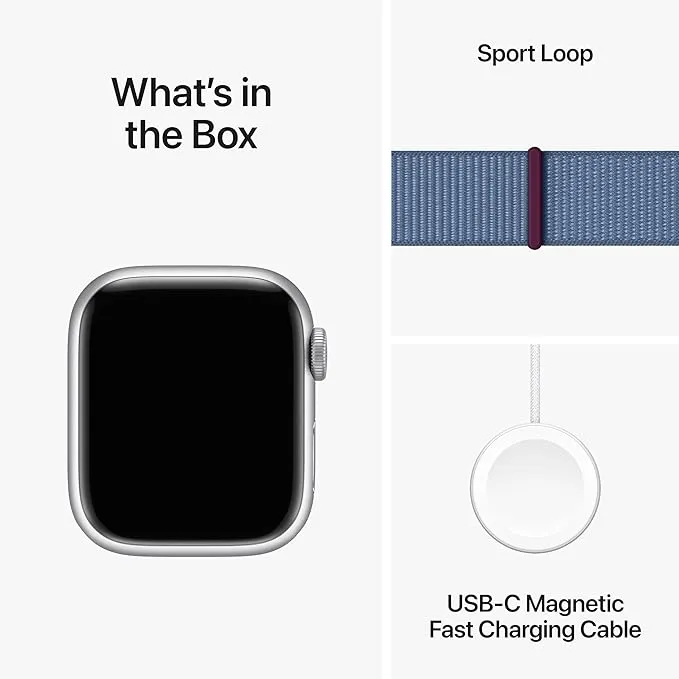 Apple Watch Series 9 (41mm): Winter Blue Style, Wellness on Your Wrist