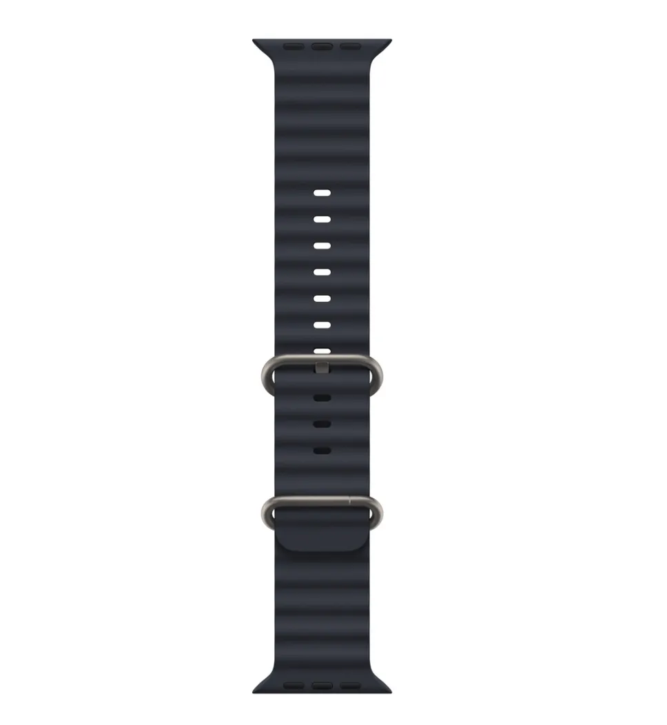 Apple Watch Ultra GPS   Cellular, 49mm Titanium Case with Midnight Black Ocean Band