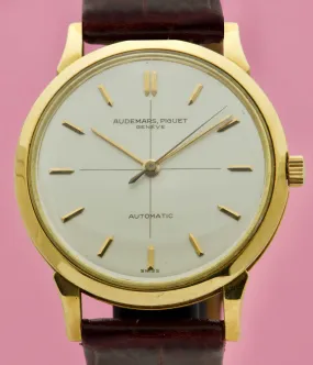 Audemars Piguet Calatrava-style Dress Watch with a Cross Hair Dial
