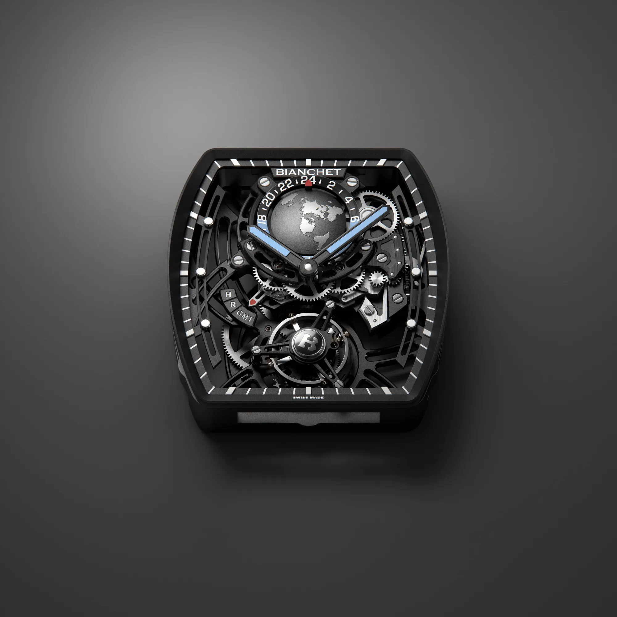 Bianchet Flying Tourbillon Sport GMT - Hybrid Sky Blue