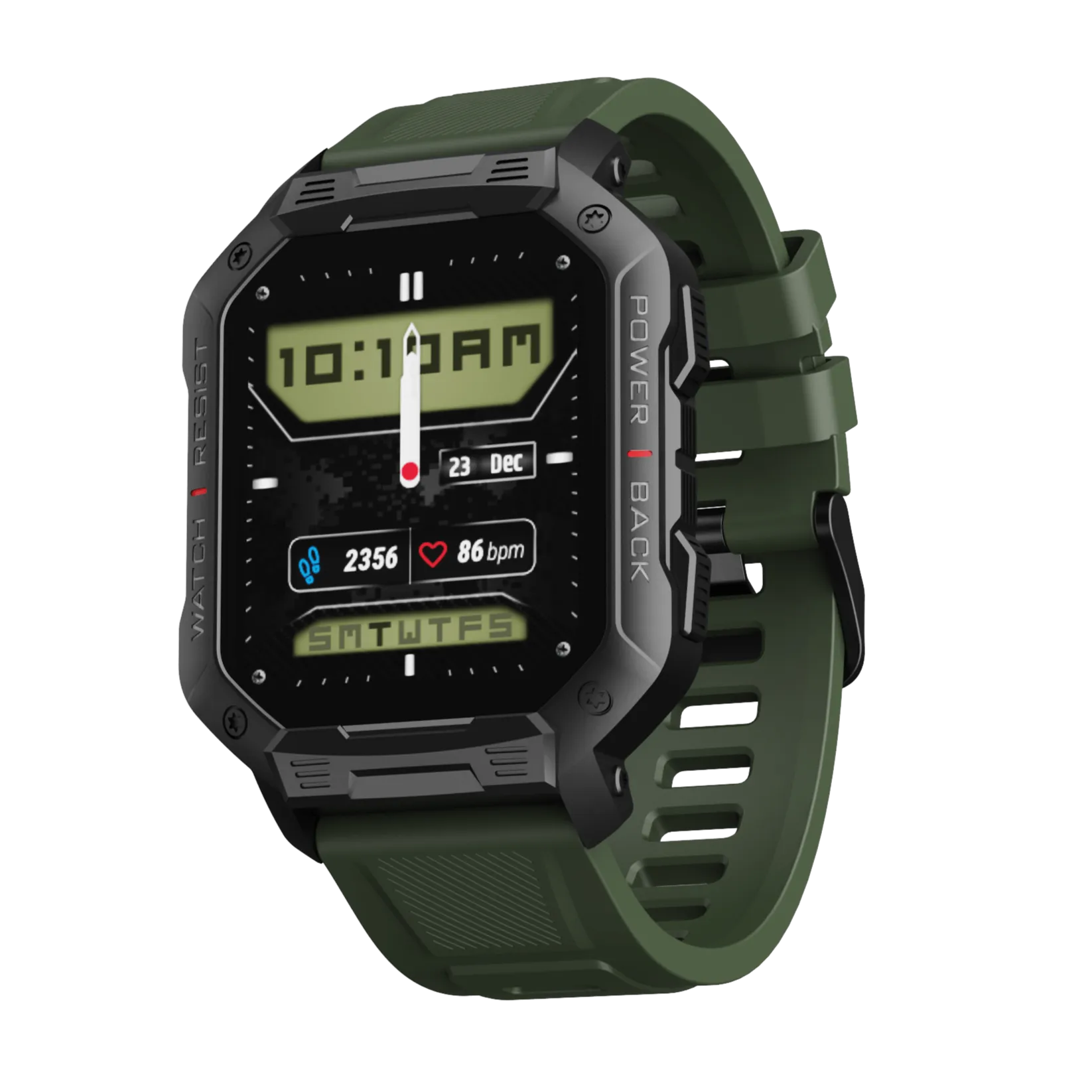 boAt Armour | Military Grade Smartwatch with 1.83" (4.64 cm) HD Display, Bluetooth Calling, Tough & Rugged Display, 100  Watch Faces