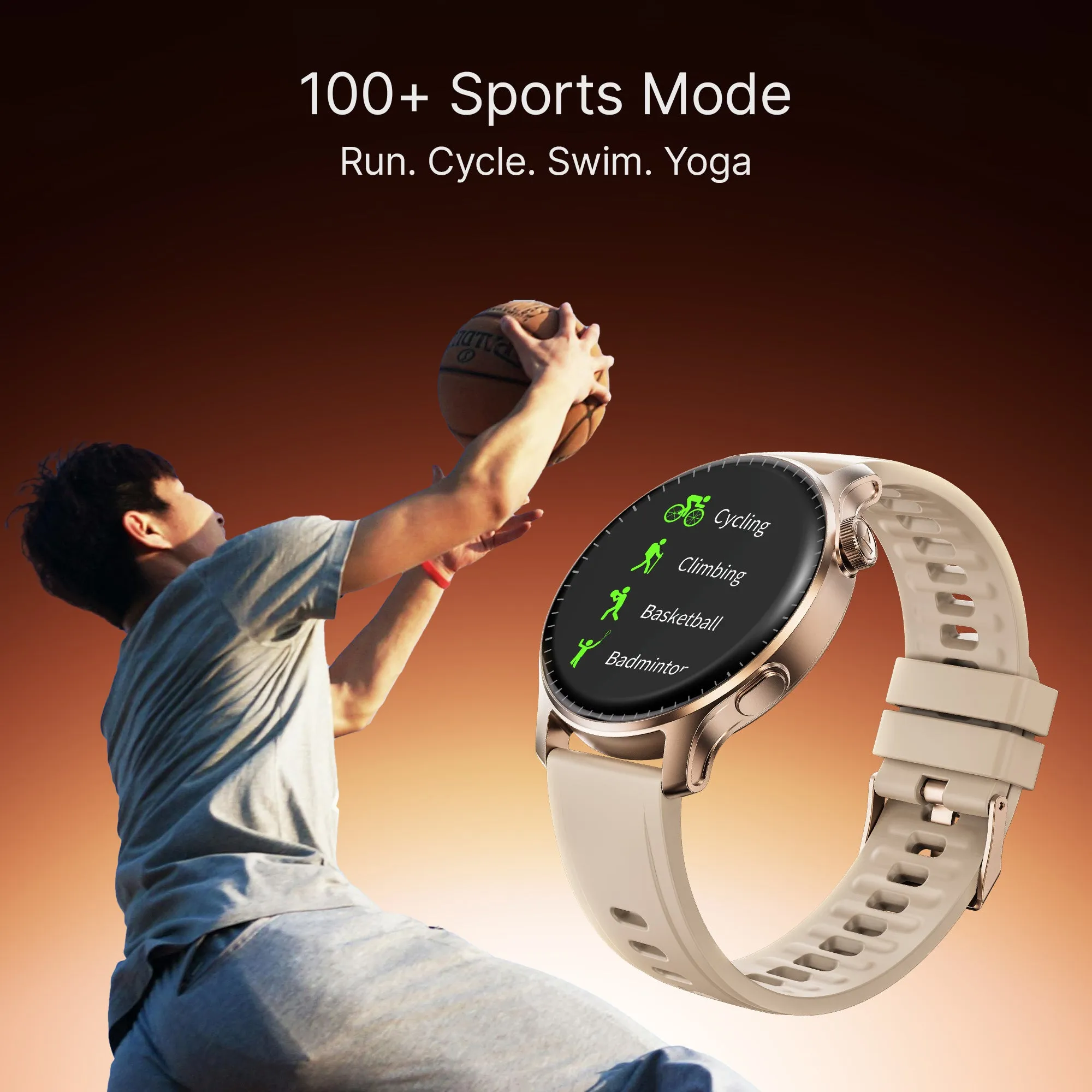 boAt Ultima Prime | Smartwatch with 1.43" AMOLED Display, Cloud Watch Faces, Emergency SOS, BT Calling, Functional Crown