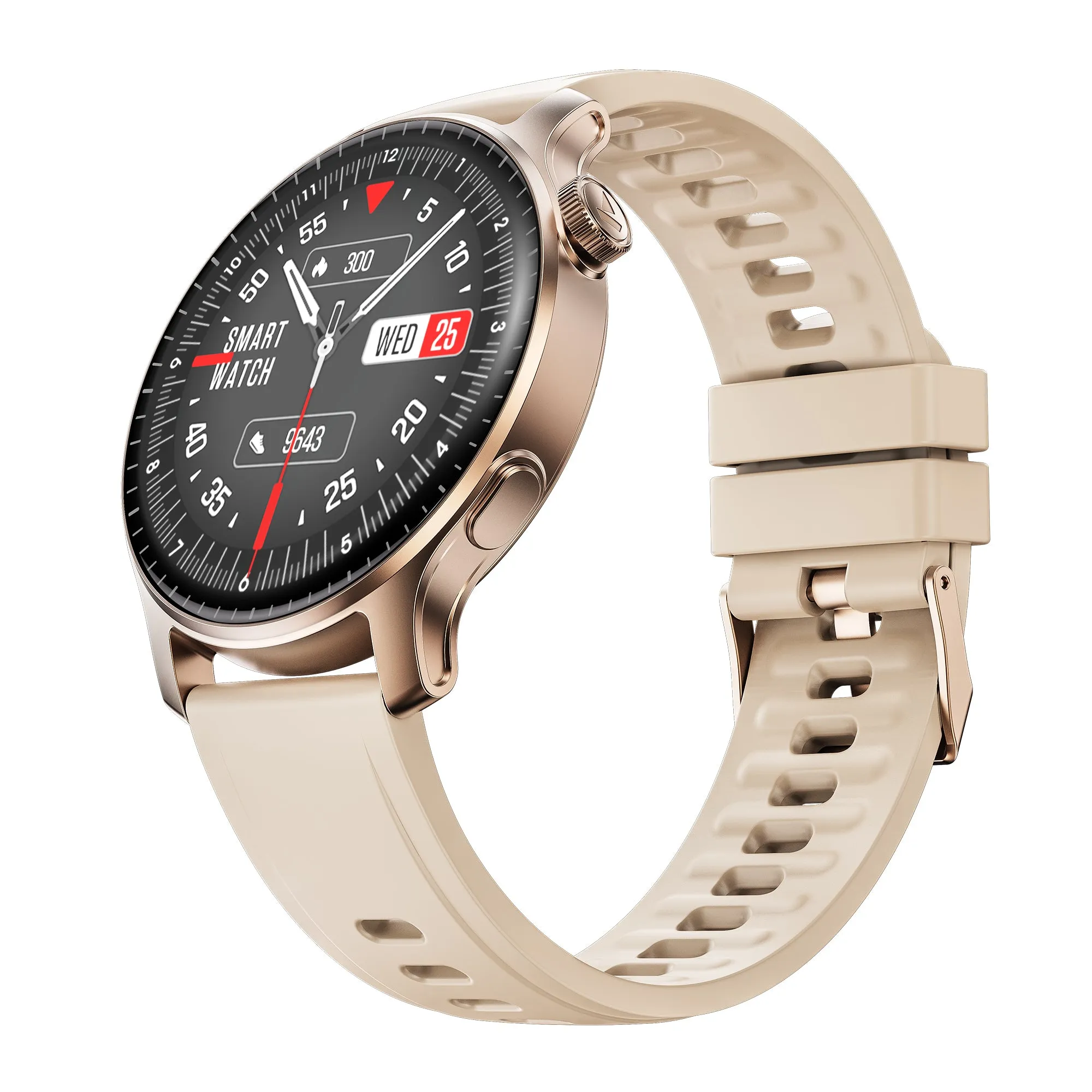 boAt Ultima Prime | Smartwatch with 1.43" AMOLED Display, Cloud Watch Faces, Emergency SOS, BT Calling, Functional Crown