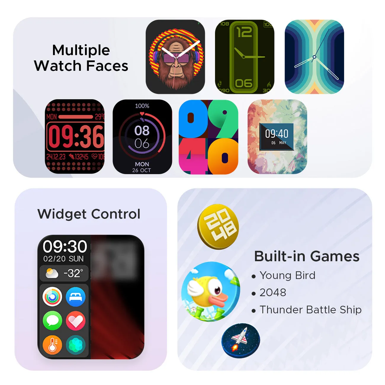 boAt Wave Spin Voice | Smartwatch with 1.85" HD Display, 100  Sports Modes, Functional Crown, Built-in-games