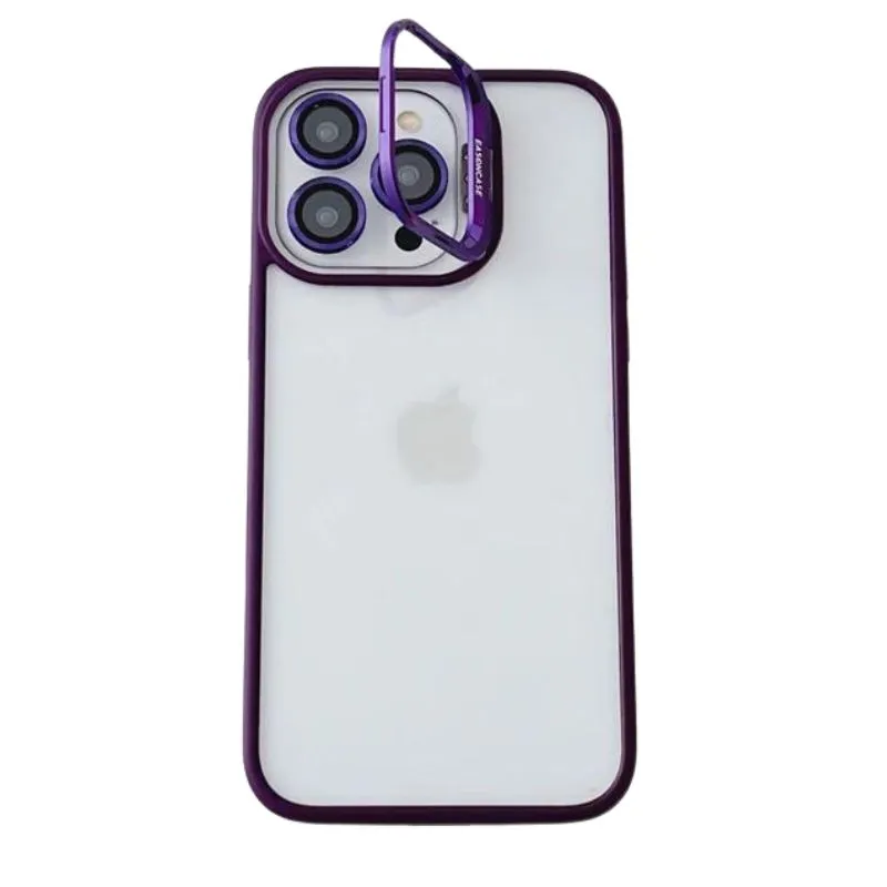 Bracket With Lens Film Case iPhone 13