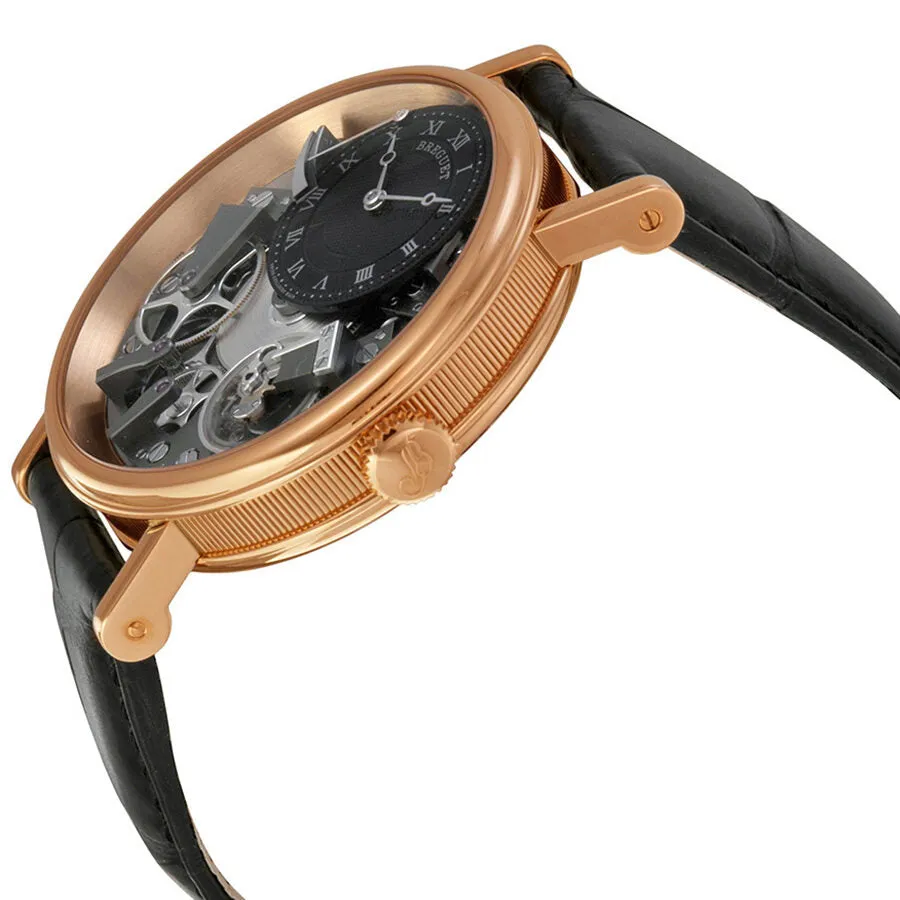 Breguet Tradition Skeleton Dial 18 kt Rose Gold Men's Watch 7057BR/G9/9W6
