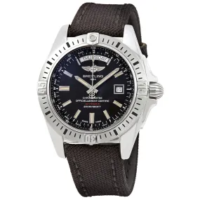 Breitling Galactic 44 Automatic Black Dial Men's Watch A45320B9/BD42BKFT A45320B9-BD42-103W-A20BA.1