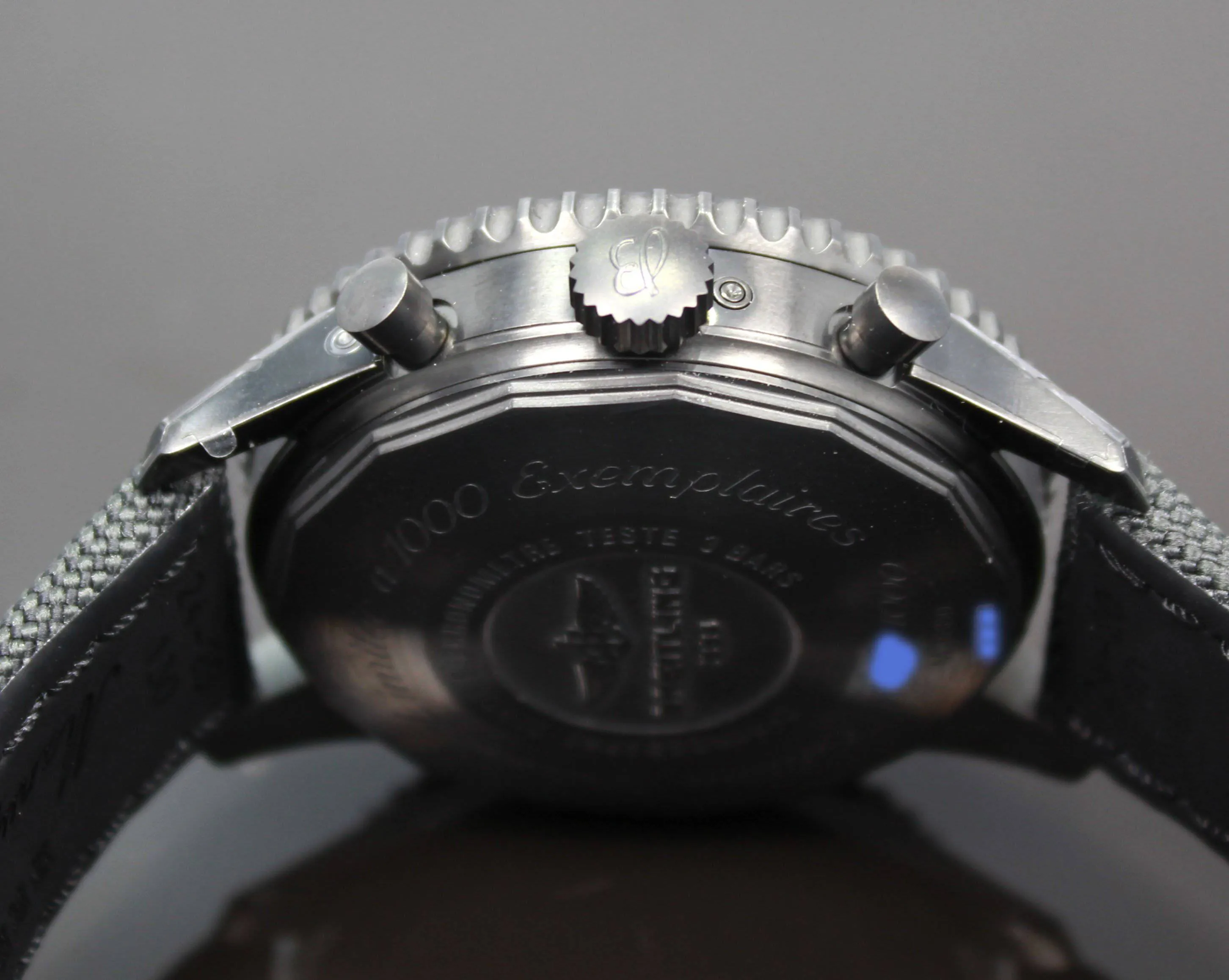 BREITLING Navitimer 1461 m1938022/bd20 LIMITED EDITION 48mm Black Steel Chronograph Moon Phase NEW