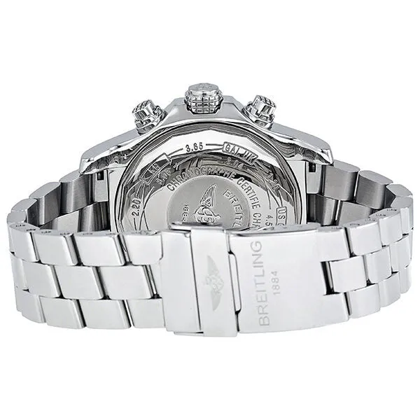 Breitling Super Avenger Chronograph Black Dial Men's Watch A1337053-B973SS