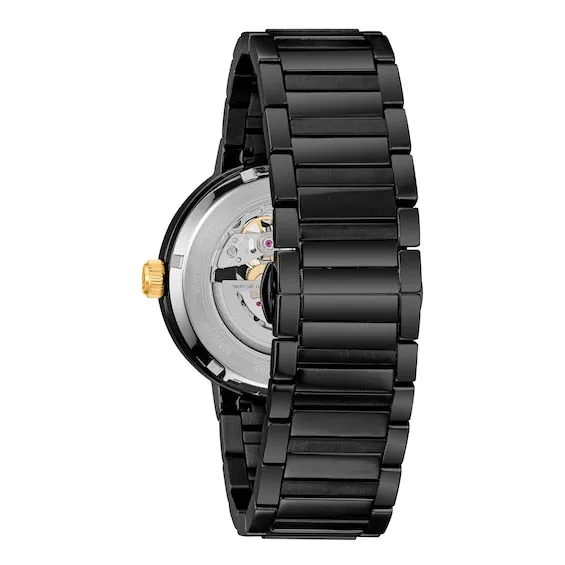 Bulova 98A203 Futuro Black Stainless Steel Bracelet 42mm Men Watches