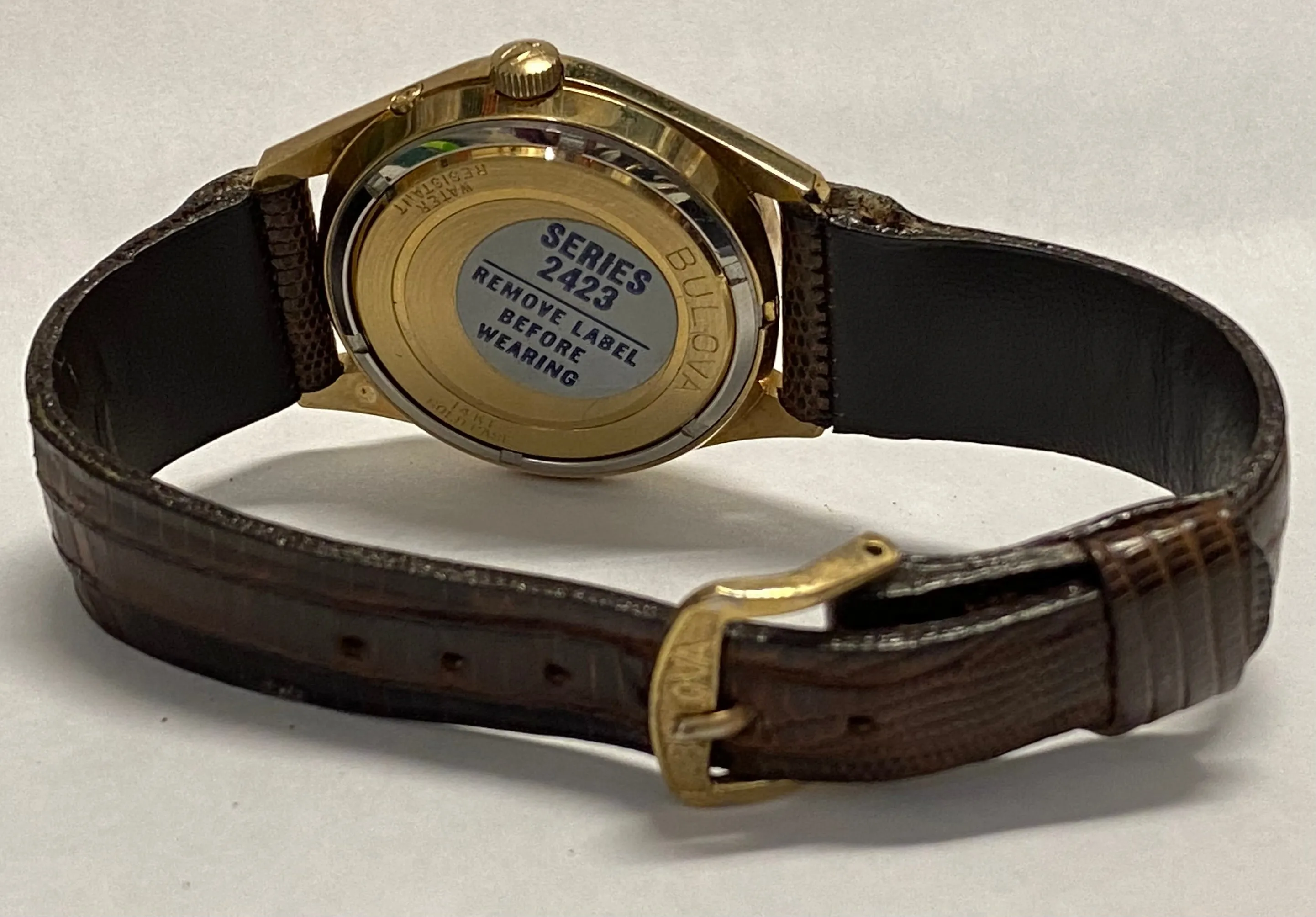 BULOVA Accutron Solid Gold Octagonal Case C.1960's Men's Watch- $10K APR w/ COA!