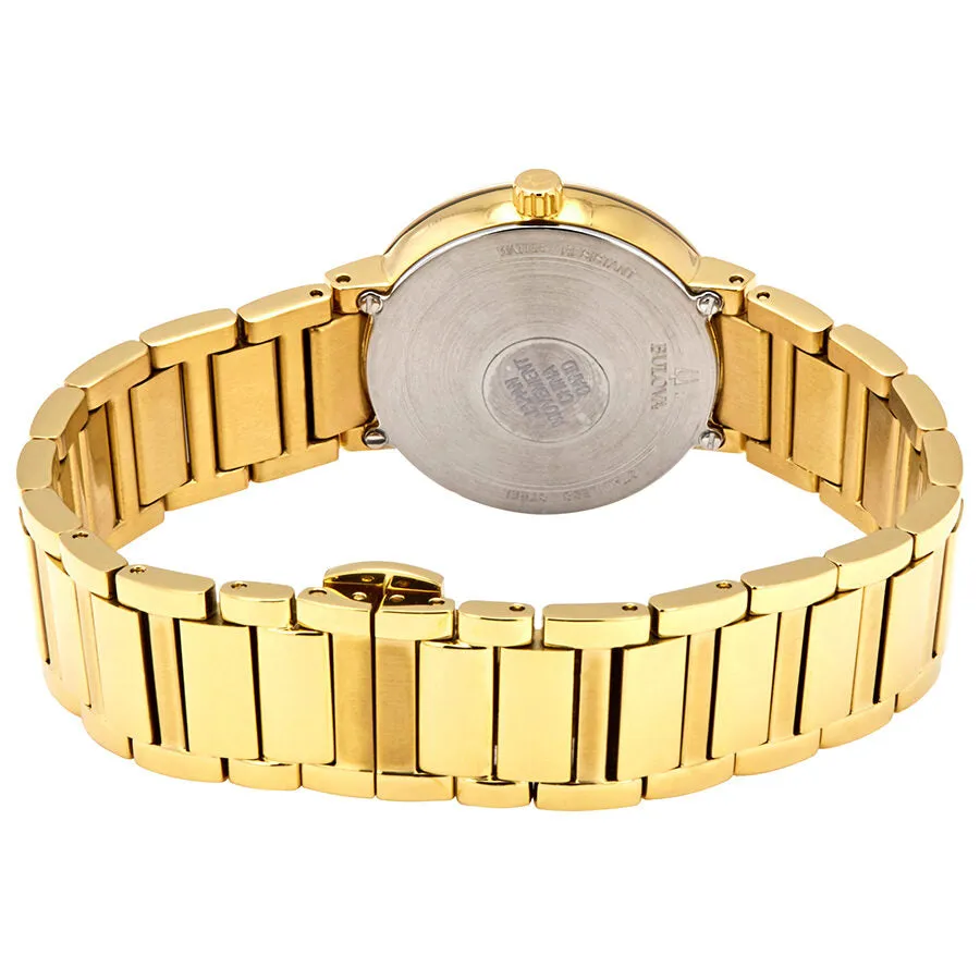 Bulova Mother of Pearl Diamond Dial Laides Watch 97P133