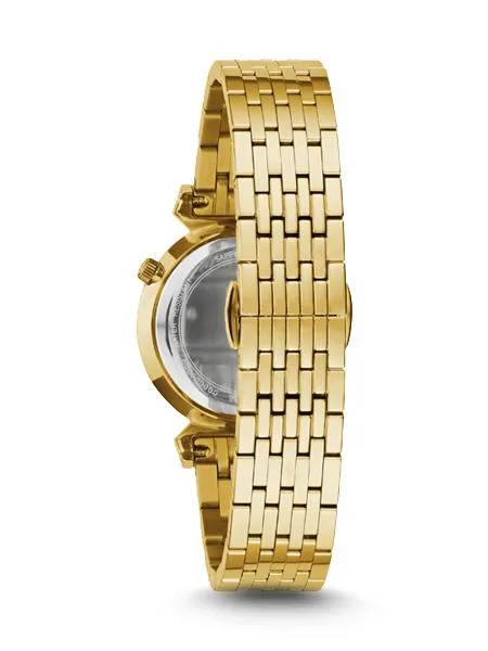 Bulova Women's Classic Gold Tone Watch 97L161