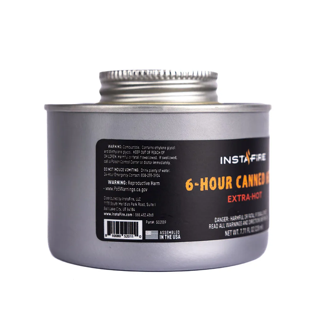 Canned Heat  & Cooking Fuel (24 Total Cans) by InstaFire