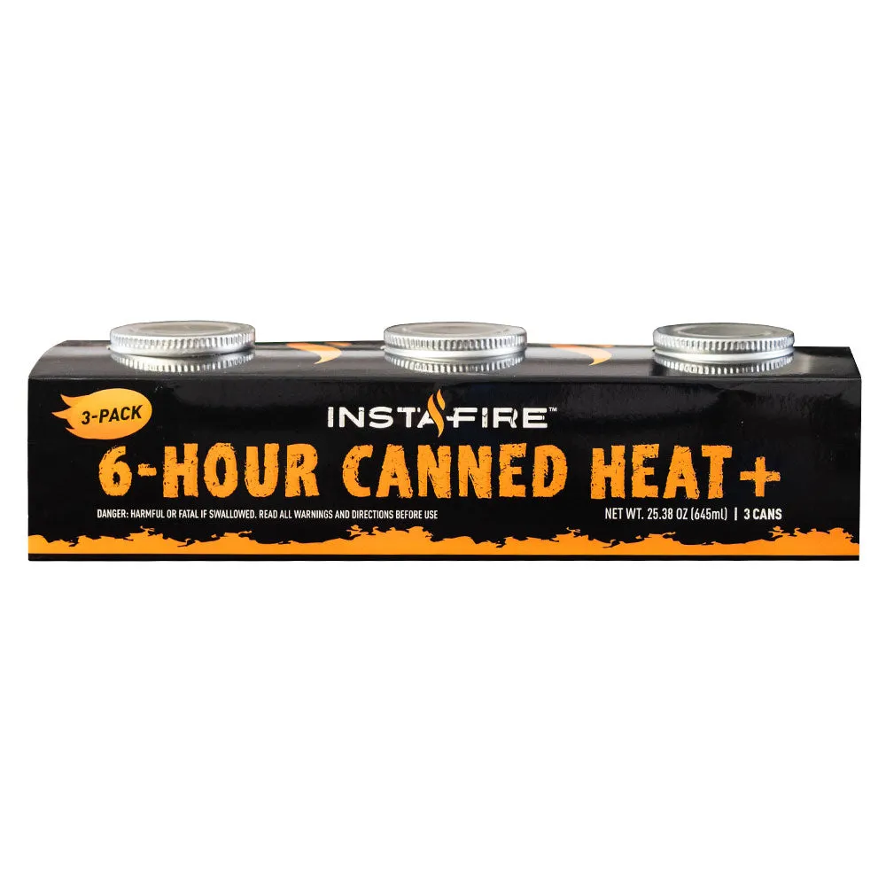 Canned Heat  & Cooking Fuel (24 Total Cans) by InstaFire
